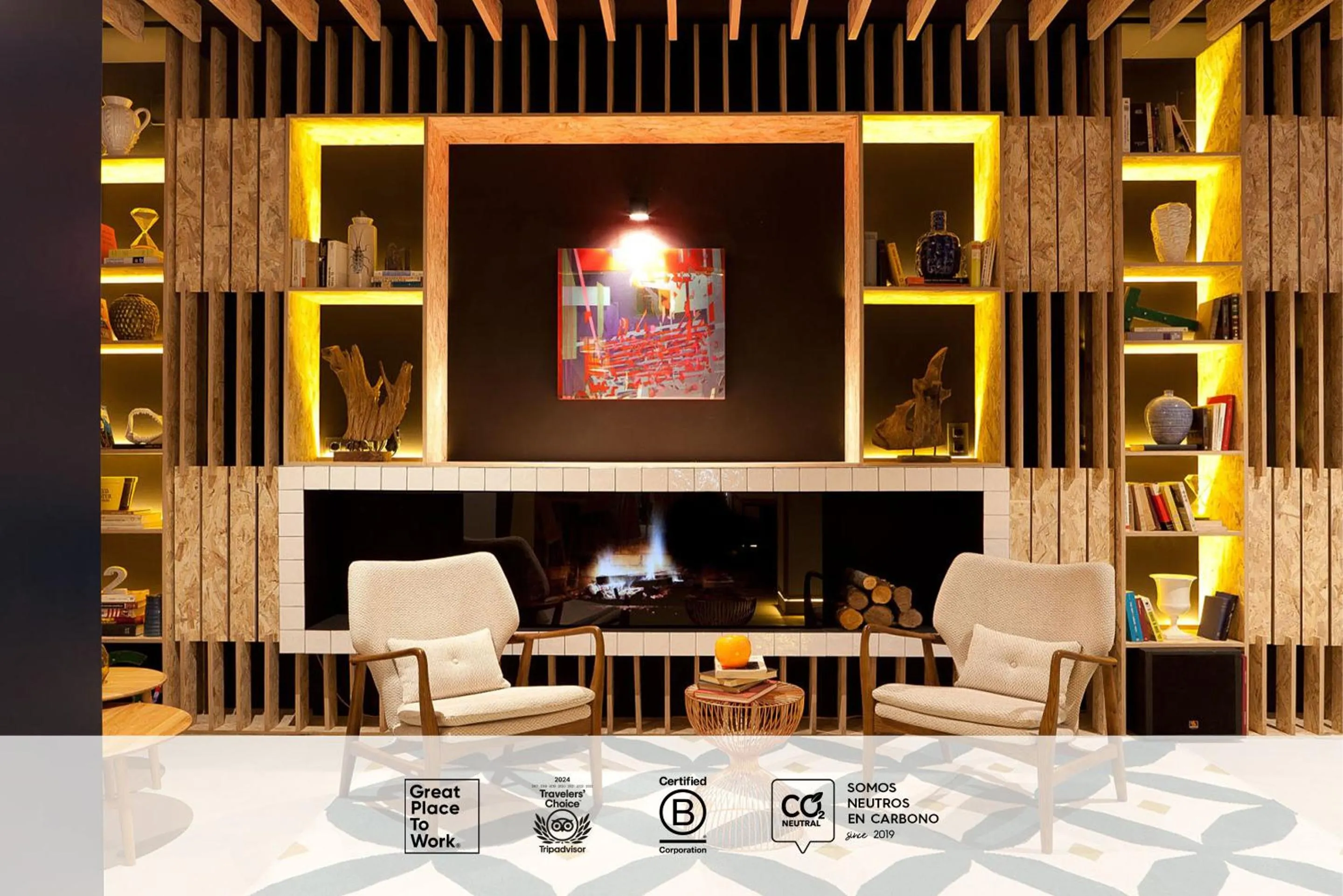 Living room in SLEEP'N Atocha - B Corp Certified