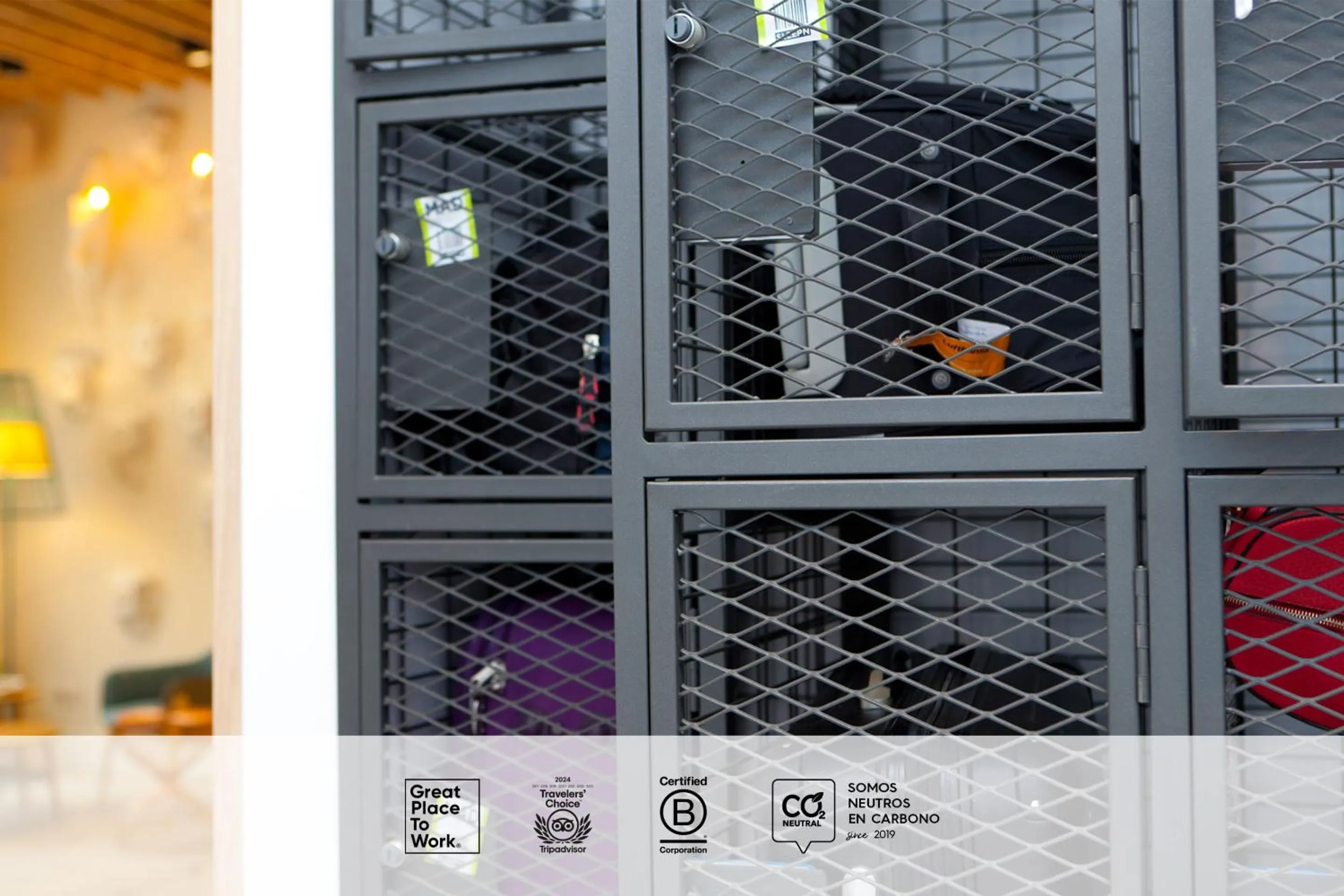 Area and facilities in SLEEP'N Atocha - B Corp Certified