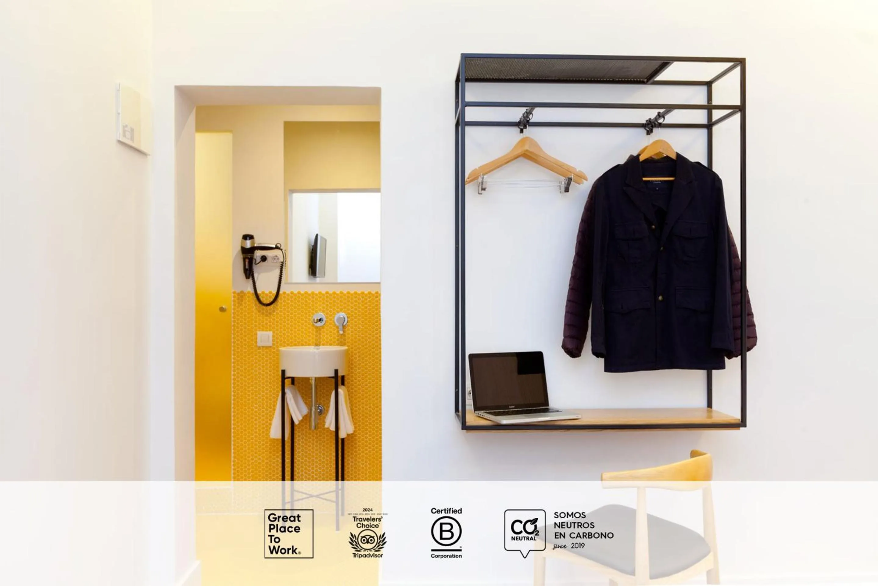 wardrobe in SLEEP'N Atocha - B Corp Certified