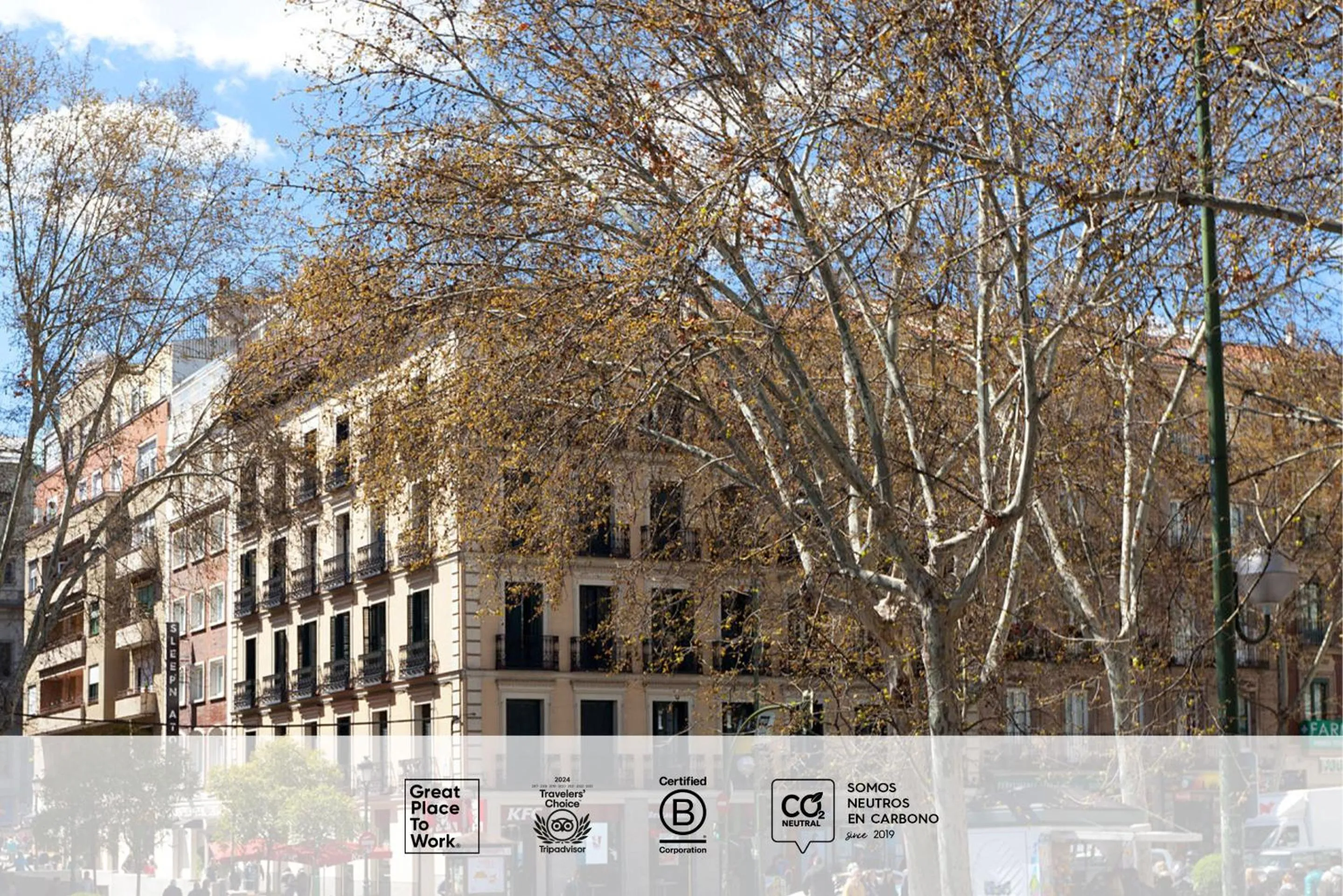 Location in SLEEP'N Atocha - B Corp Certified