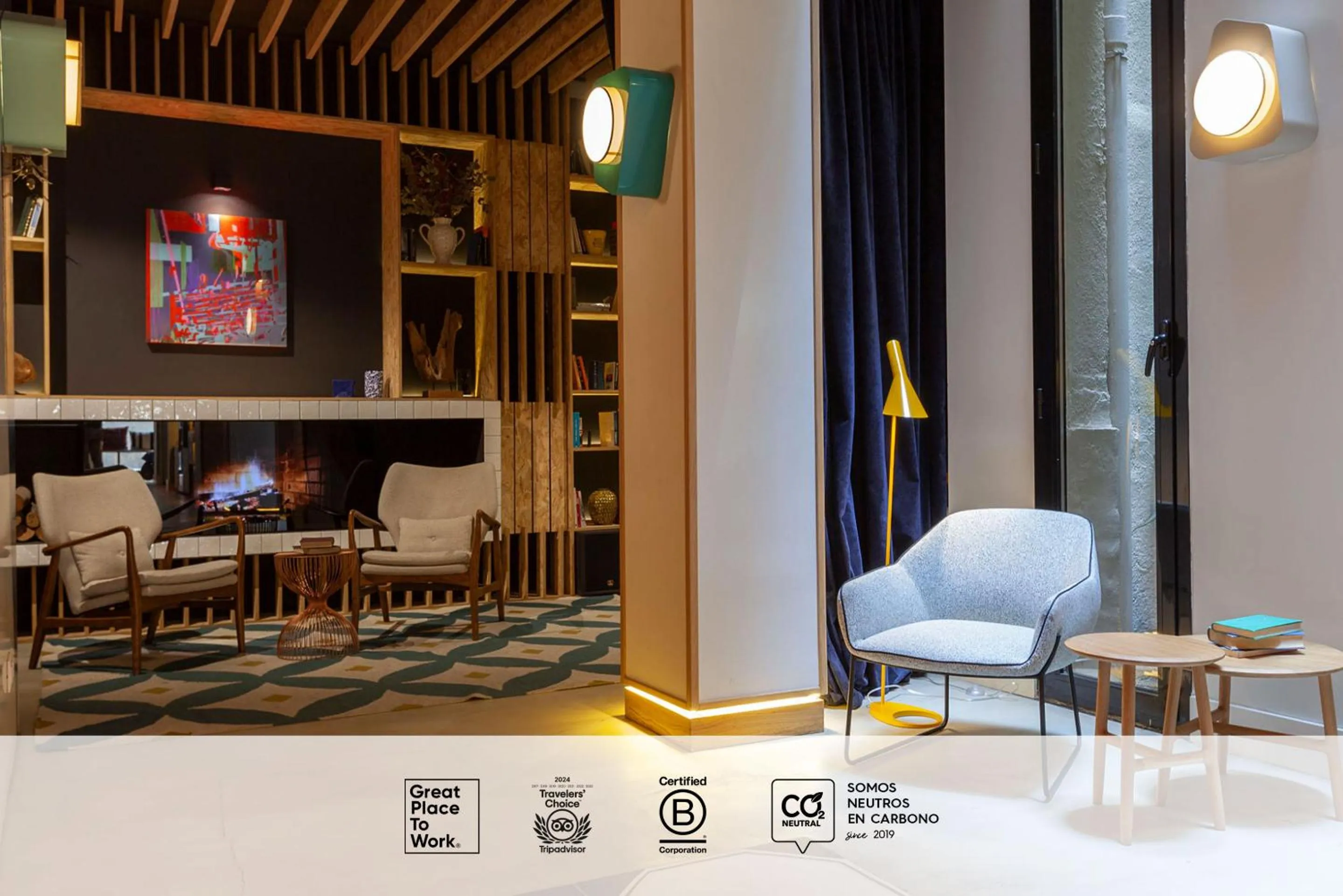 Living room in SLEEP'N Atocha - B Corp Certified