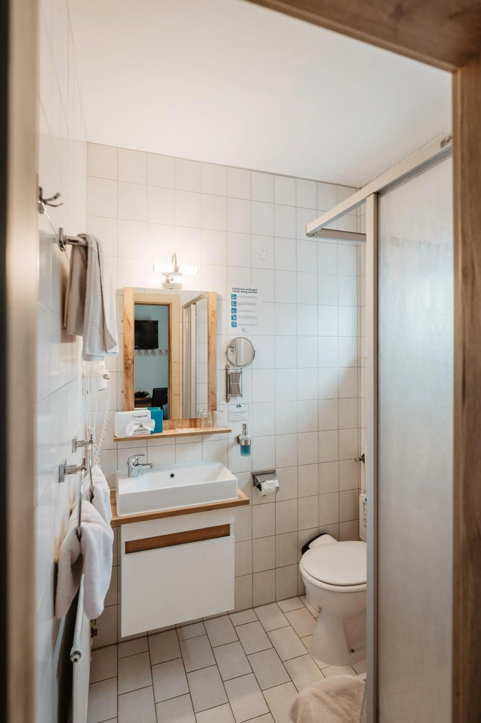 Bathroom in Landhotel Neuhof