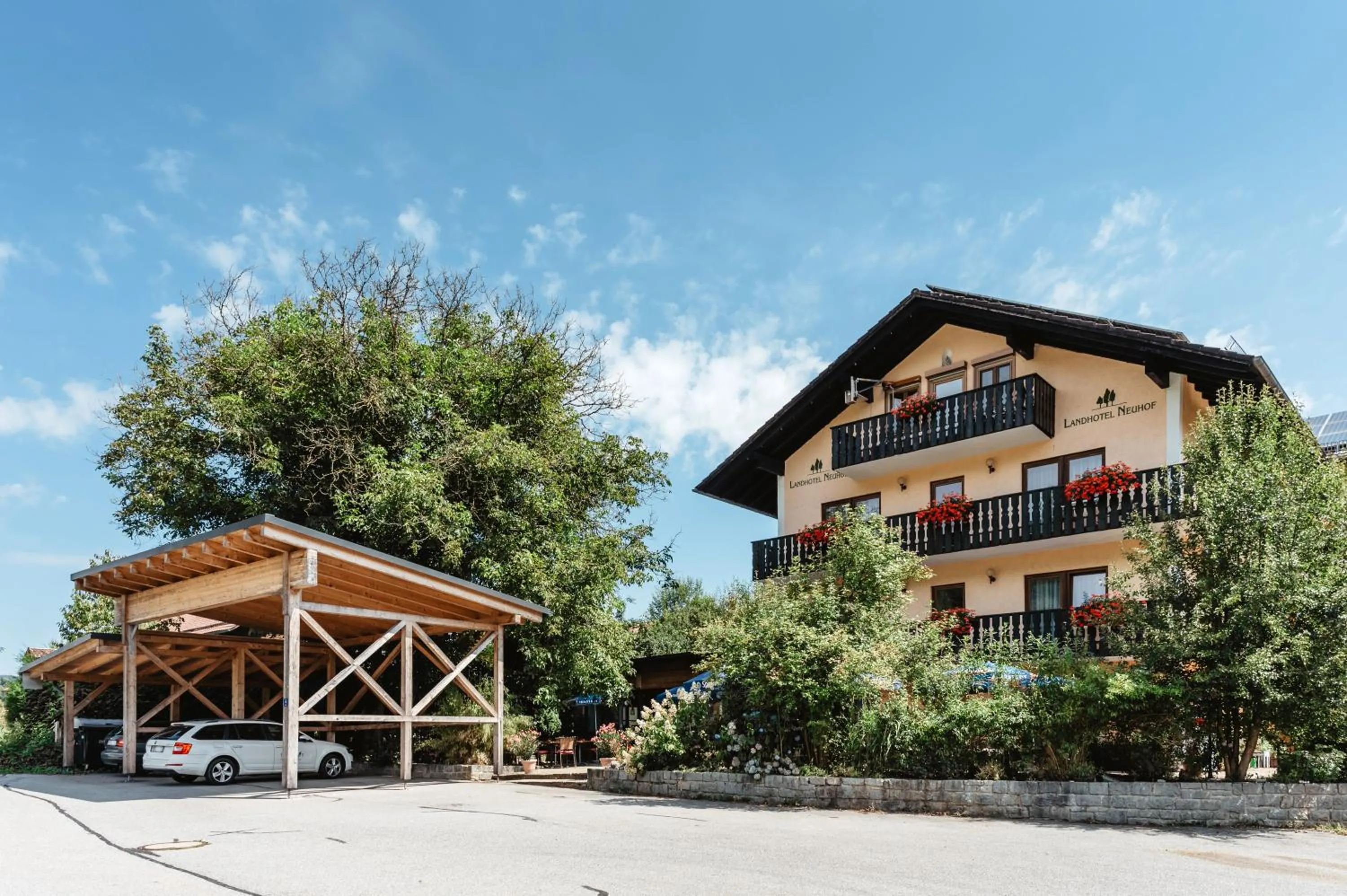 Property building in Landhotel Neuhof