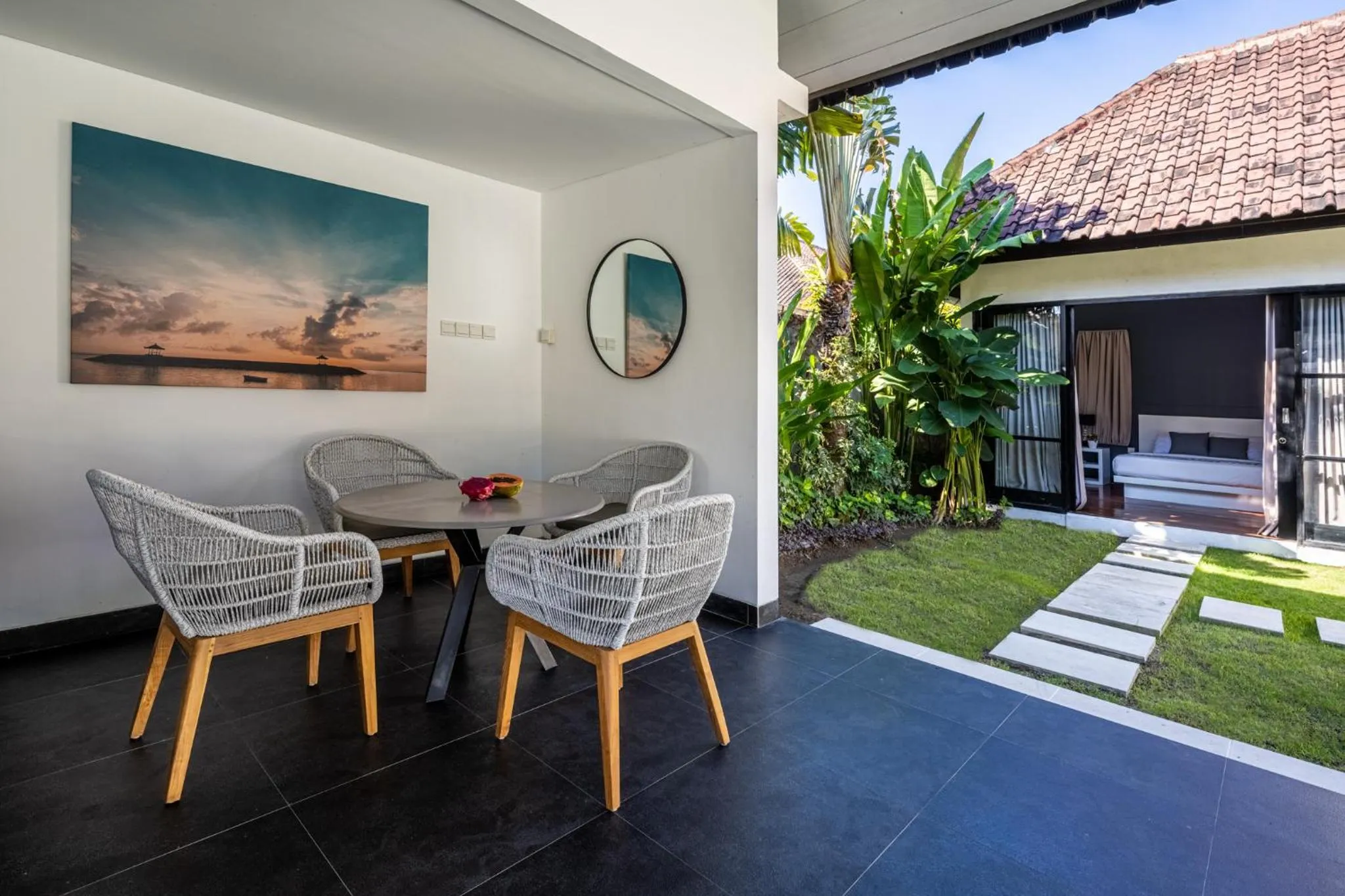 Living room in Jagaditha Villas