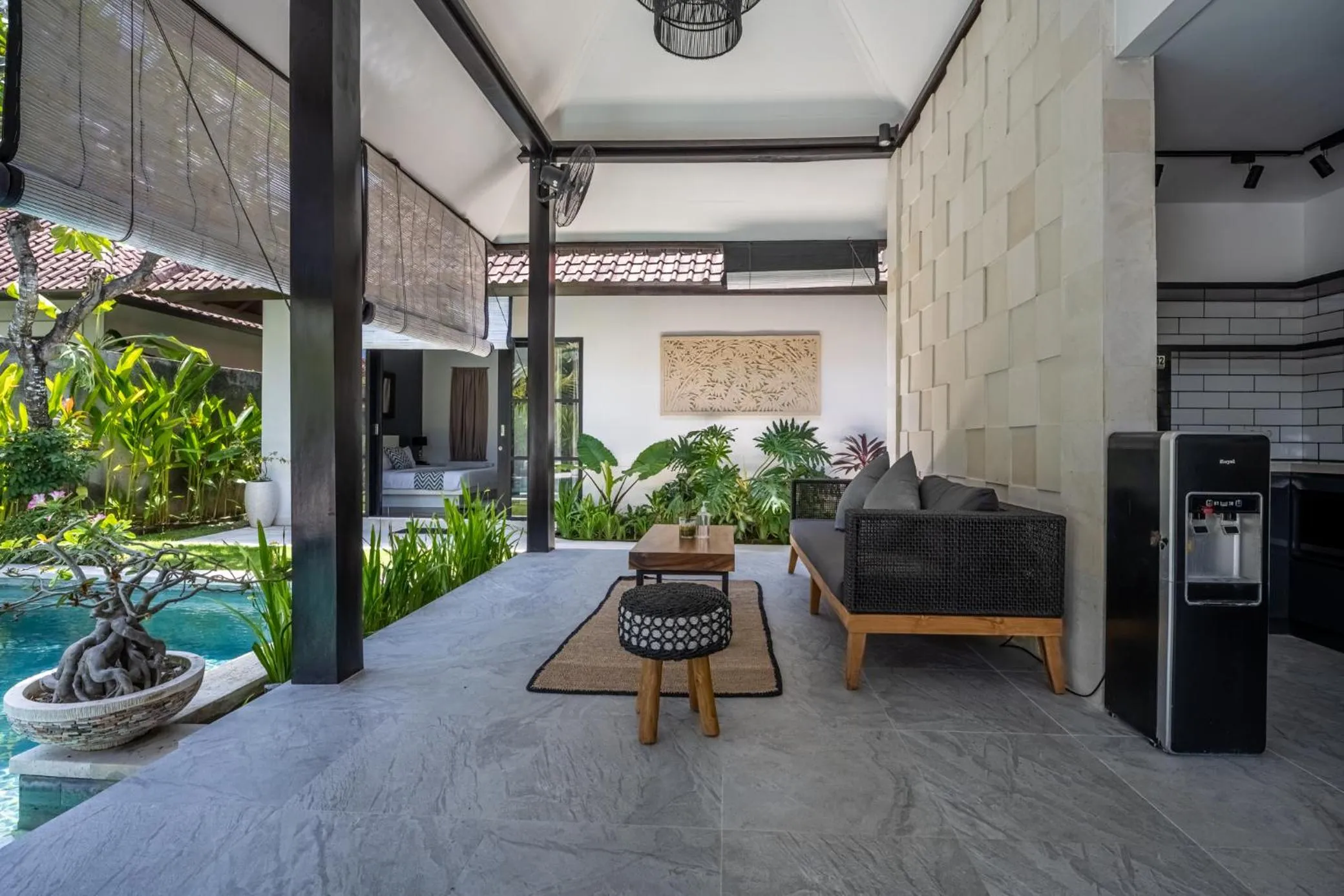 Living room in Jagaditha Villas