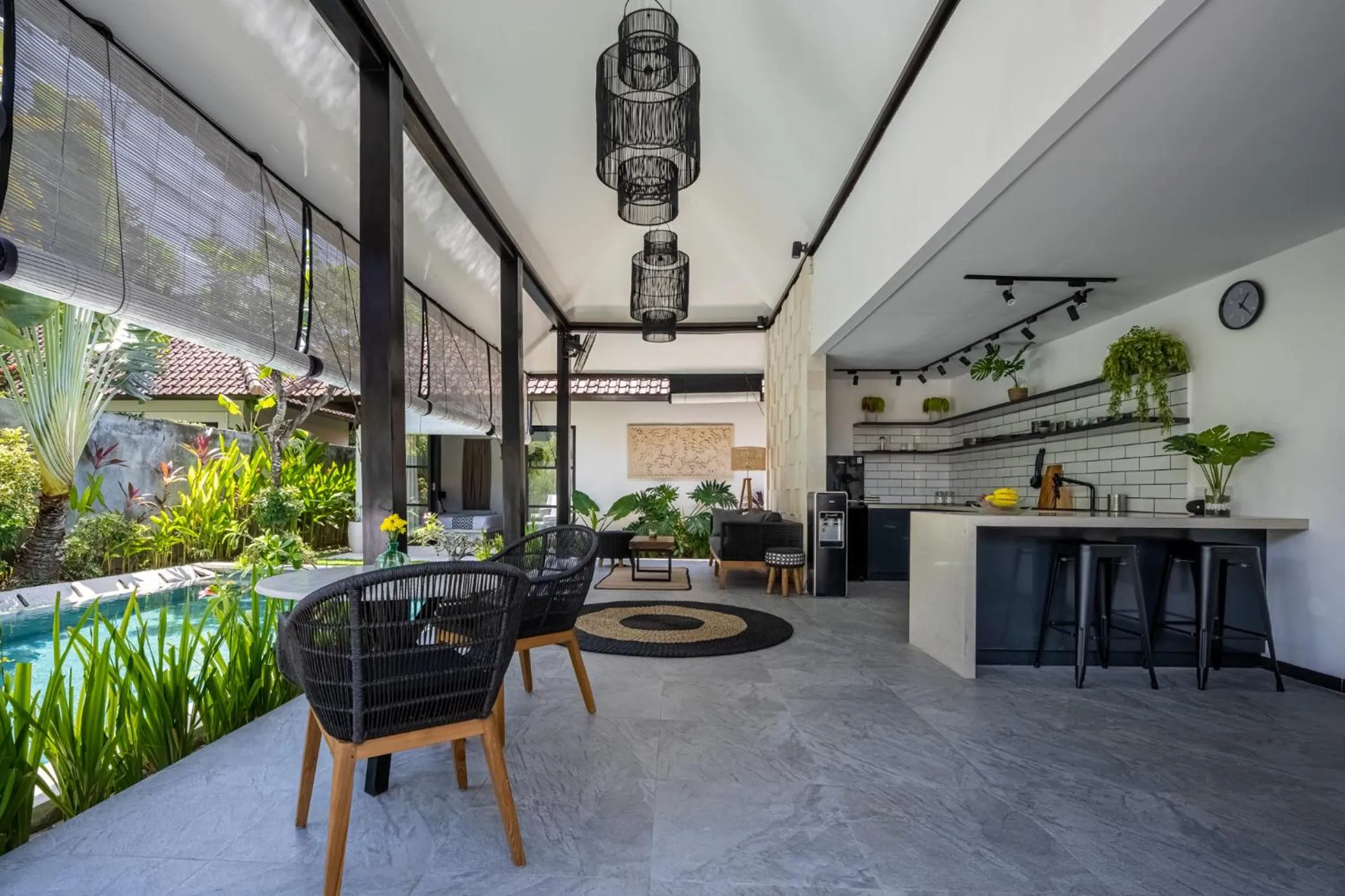 Living room in Jagaditha Villas