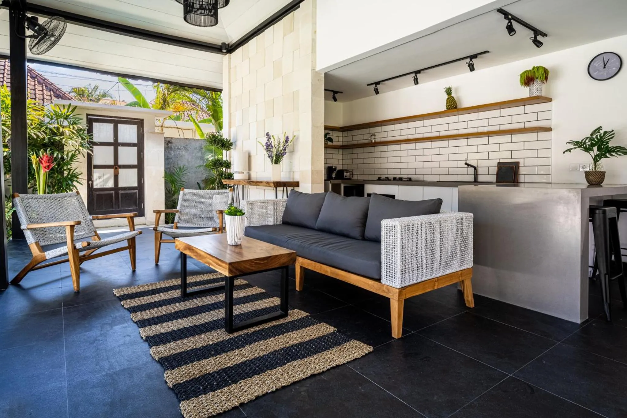 Living room in Jagaditha Villas