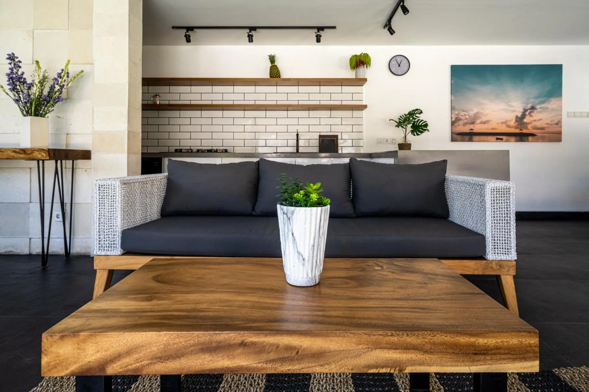 Living room in Jagaditha Villas