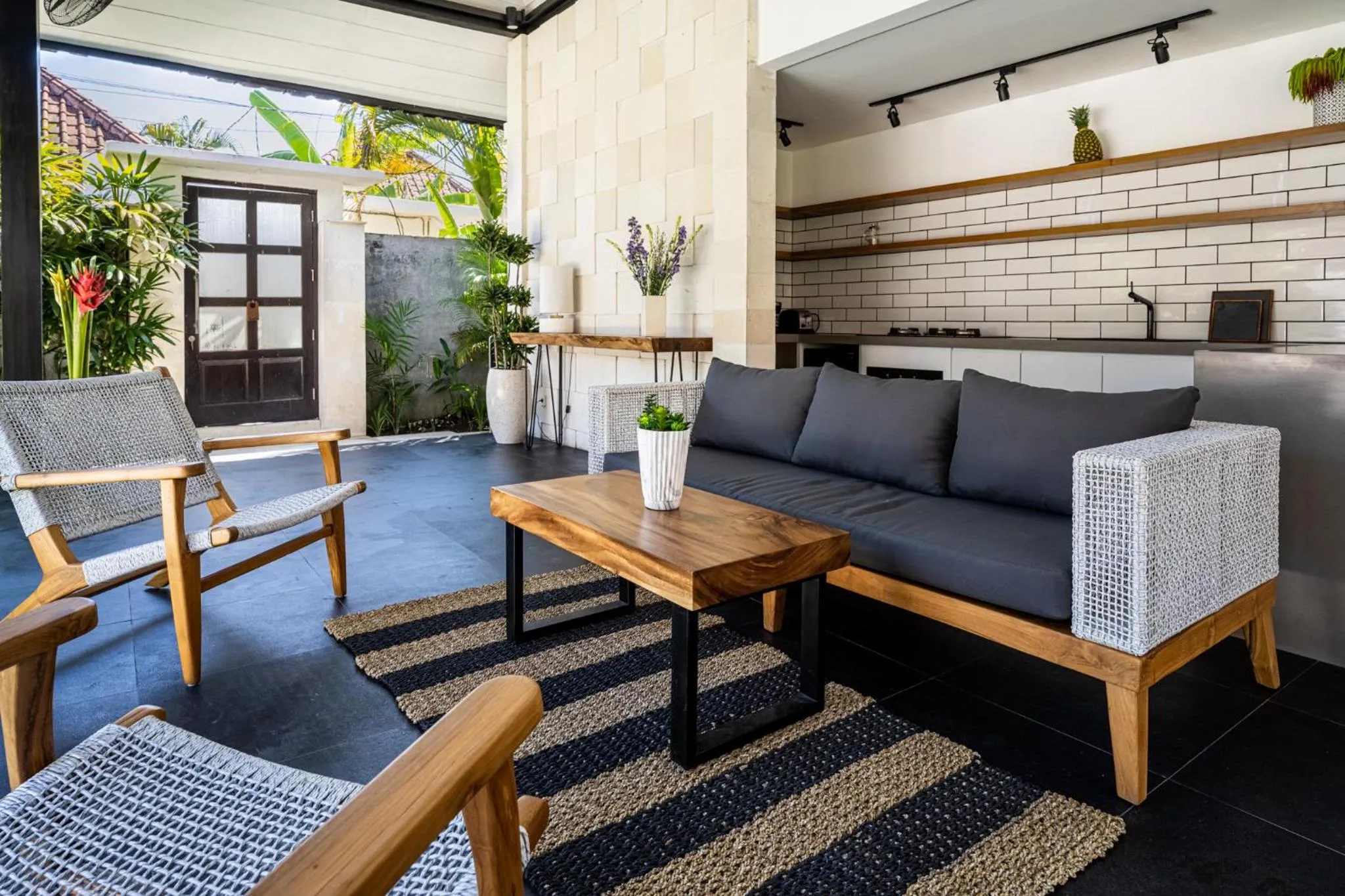 Living room in Jagaditha Villas