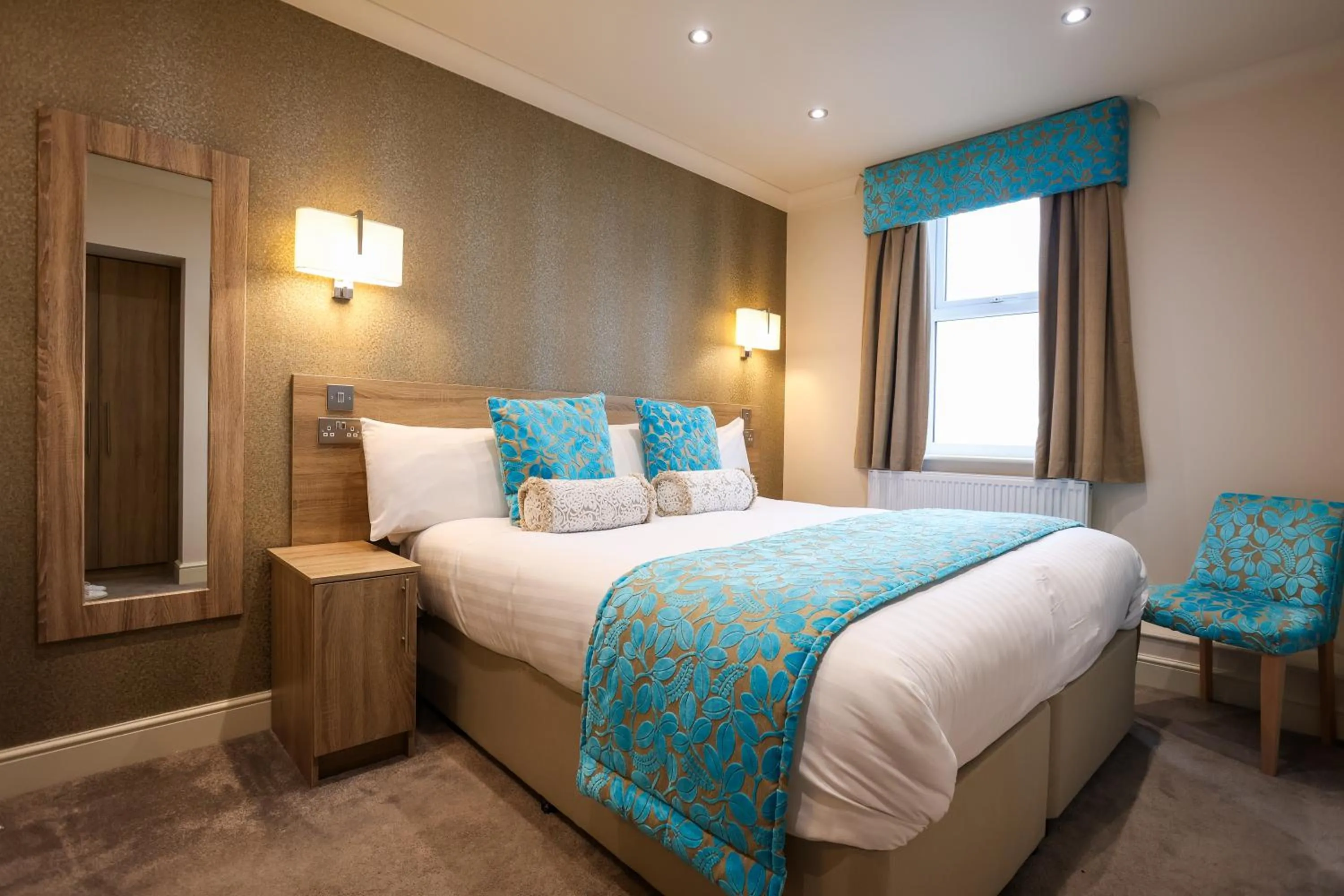 Bed in Hotel Sheraton