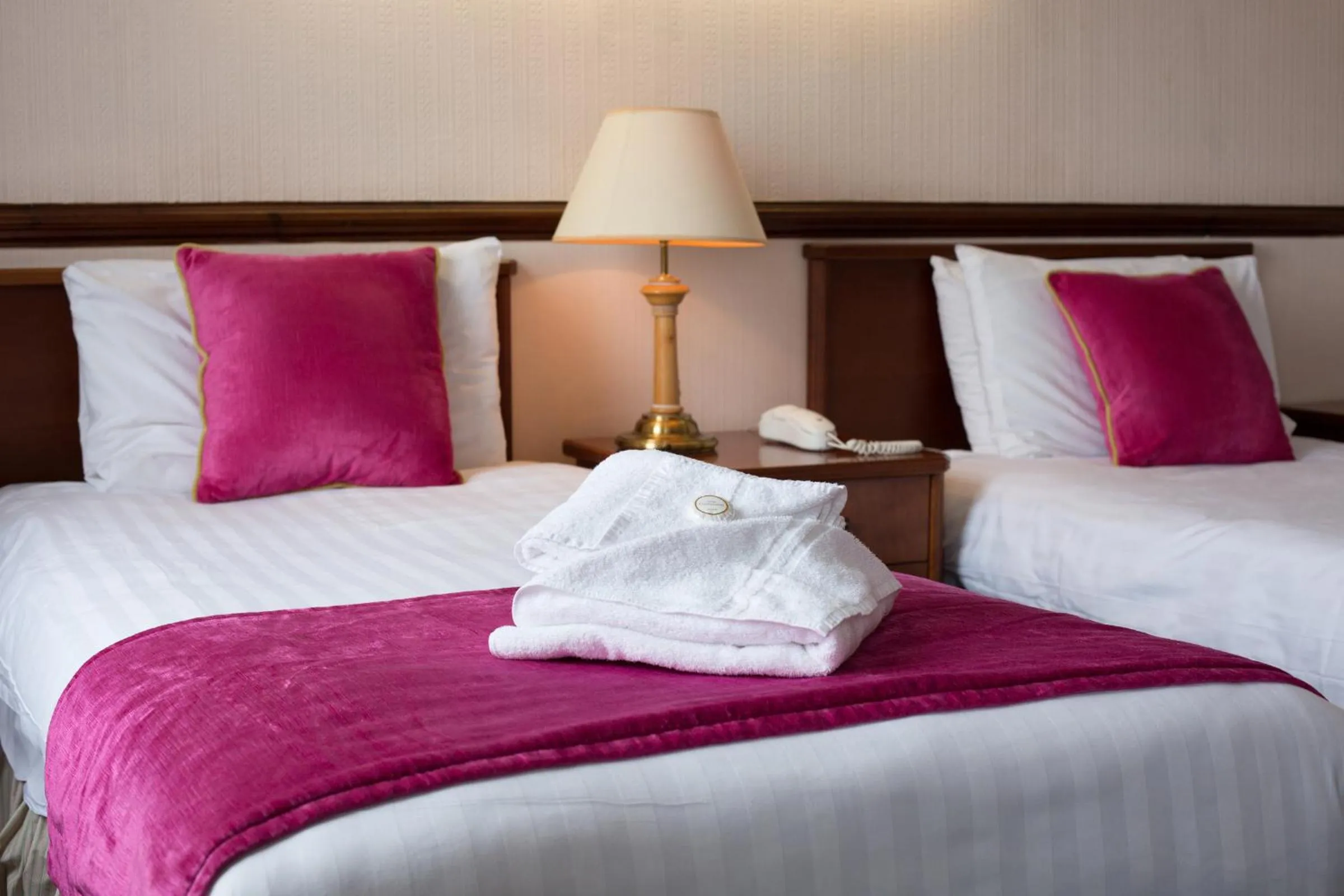 Bed in Hotel Sheraton