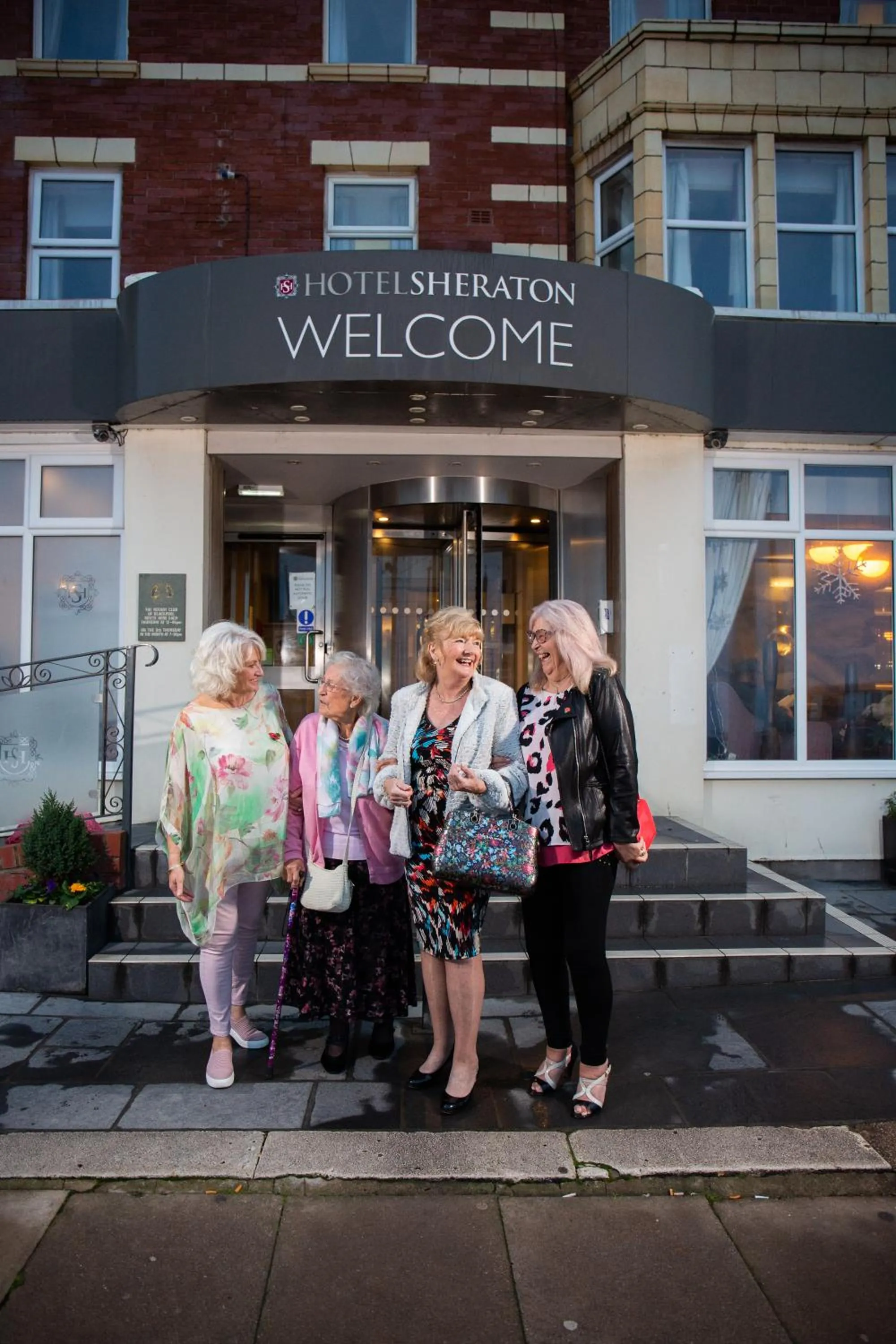 Facade/entrance in Hotel Sheraton