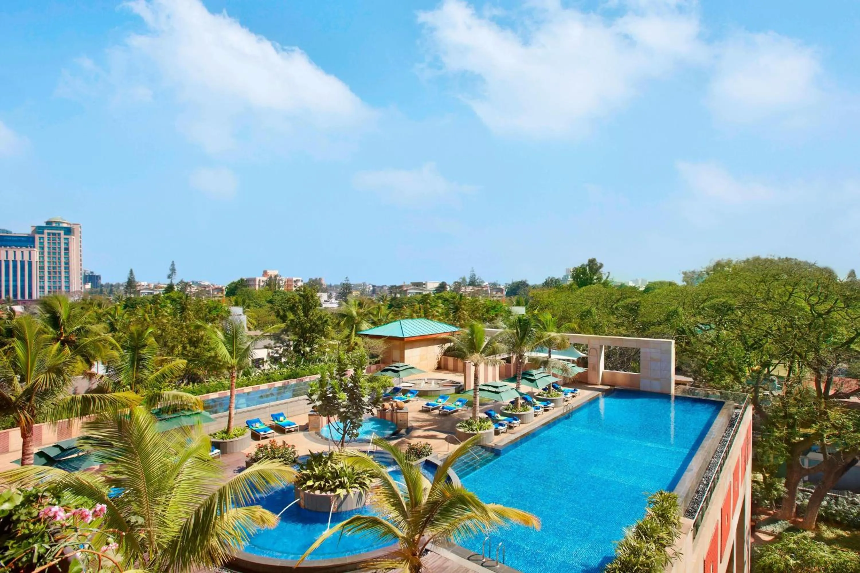 Swimming pool in ITC Gardenia, a Luxury Collection Hotel, Bengaluru