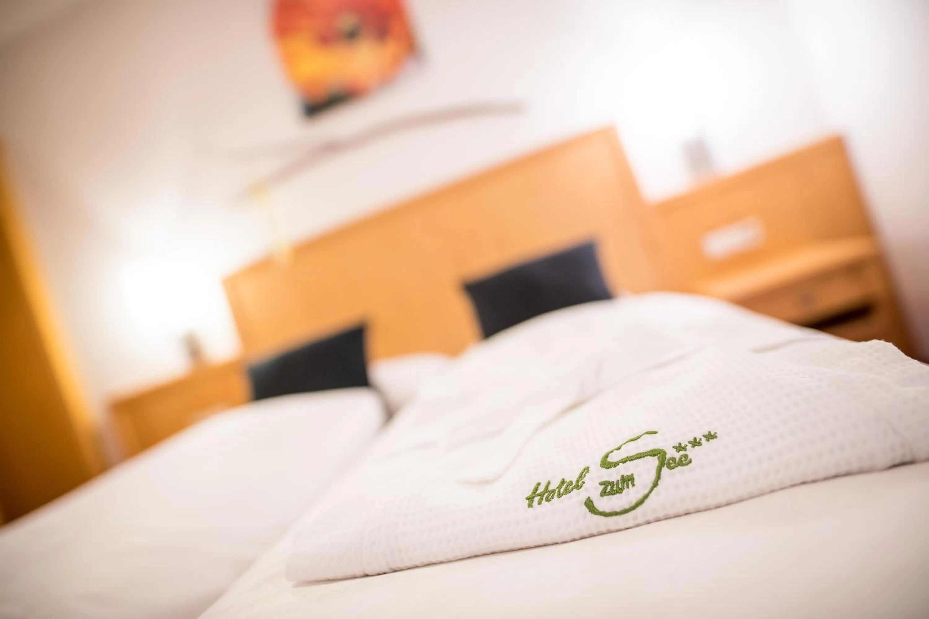 Bed in Hotel zum See