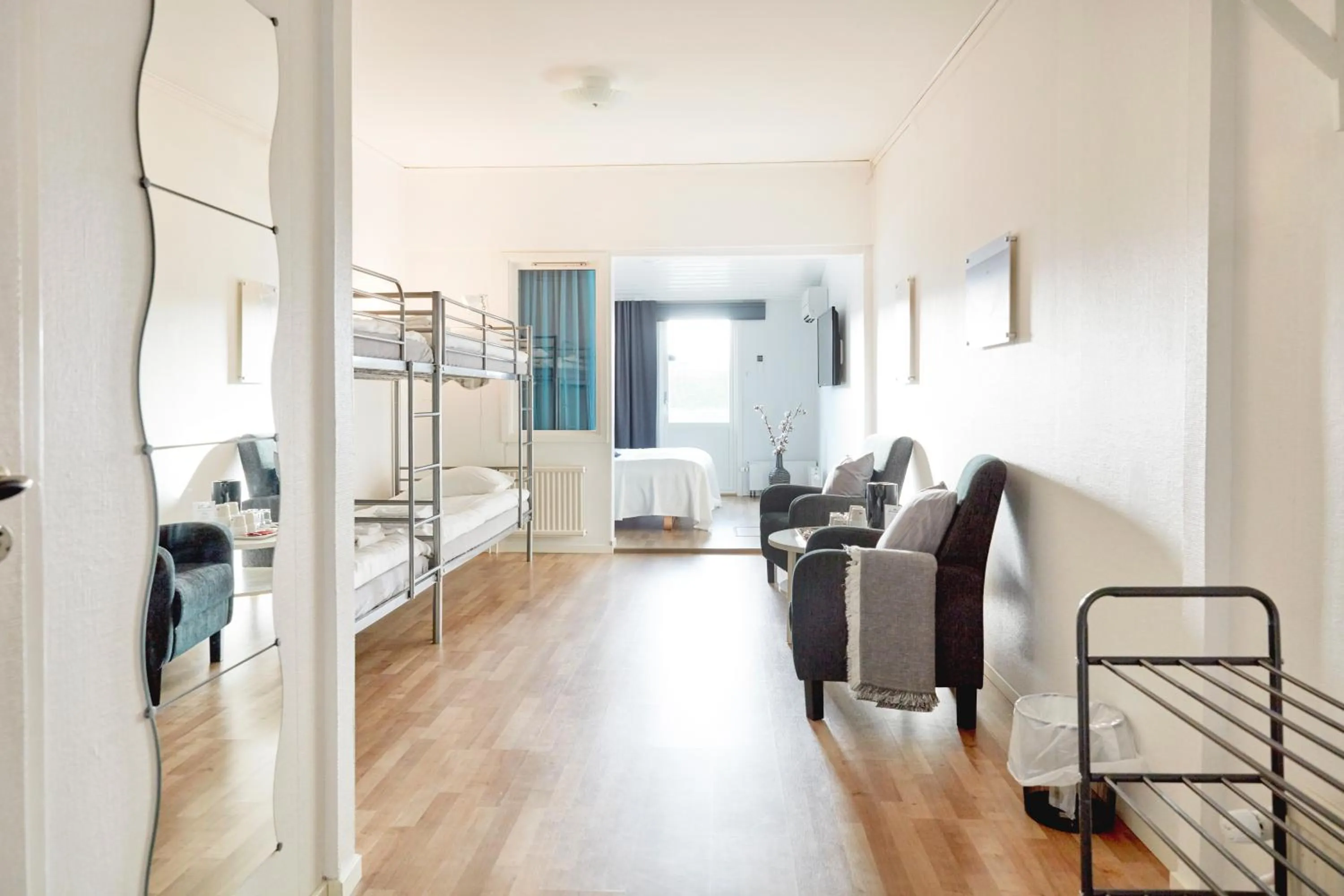 Seating area in Hotell Vesterhavet