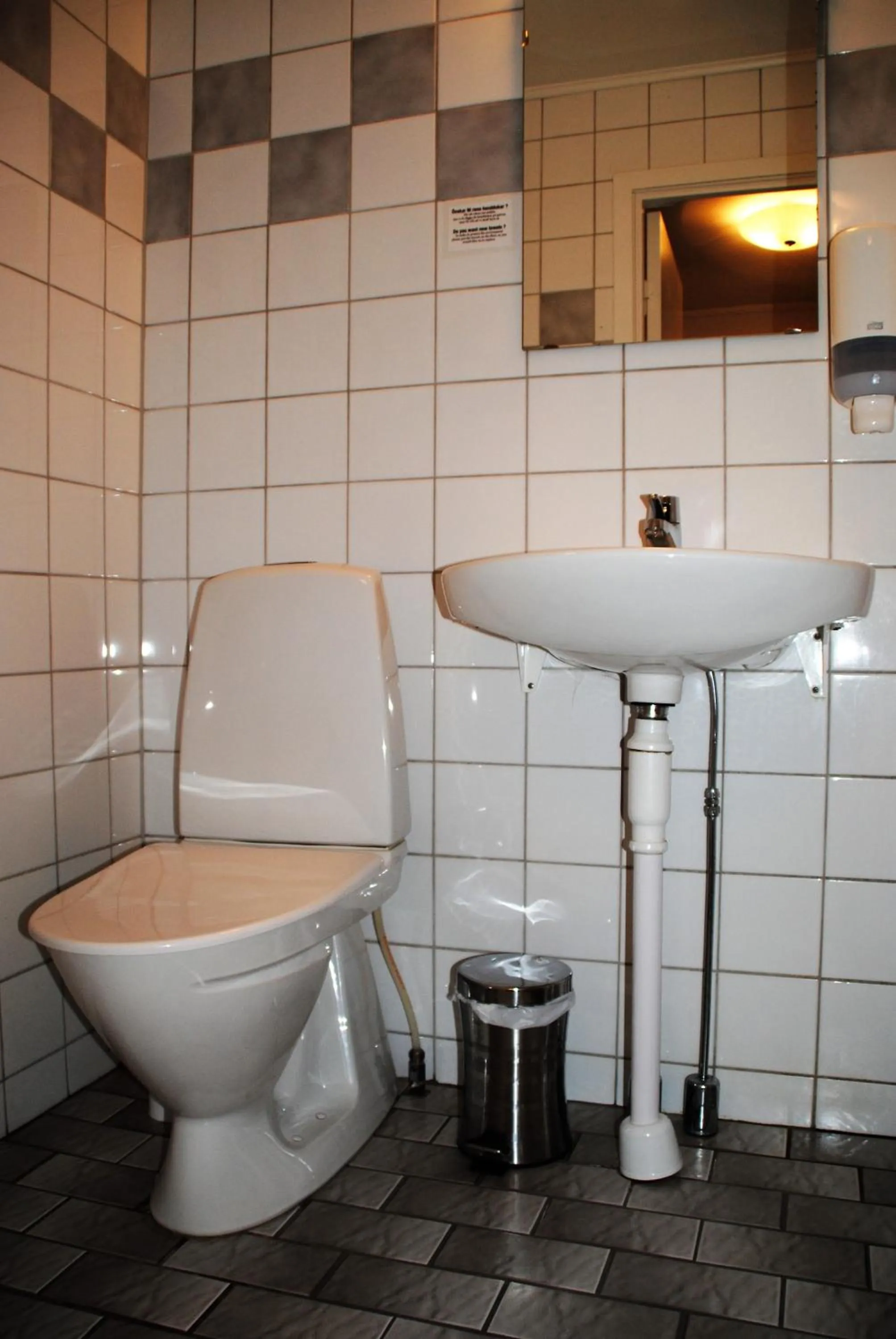 Shower in Hotell Vesterhavet