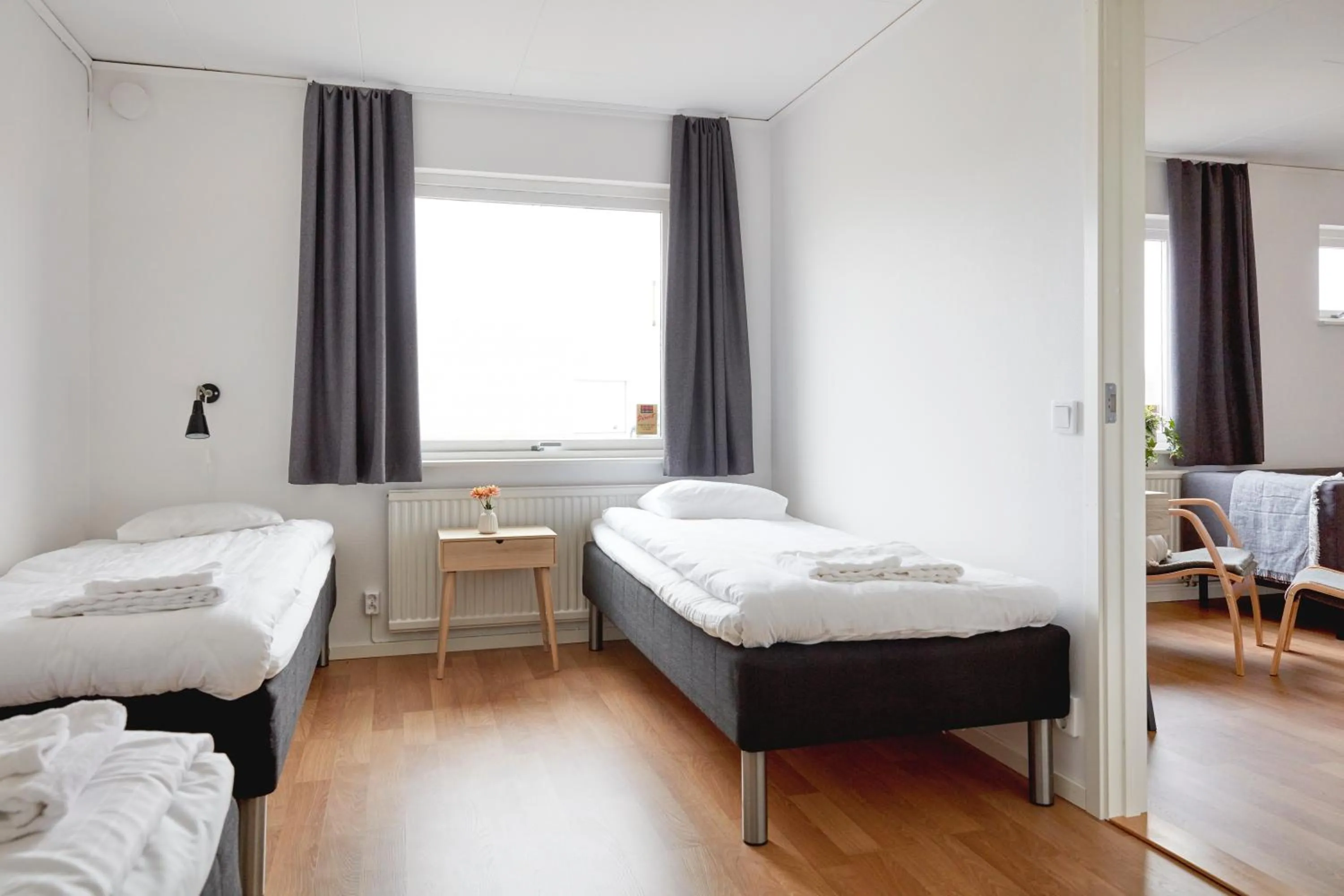 Bed in Hotell Vesterhavet