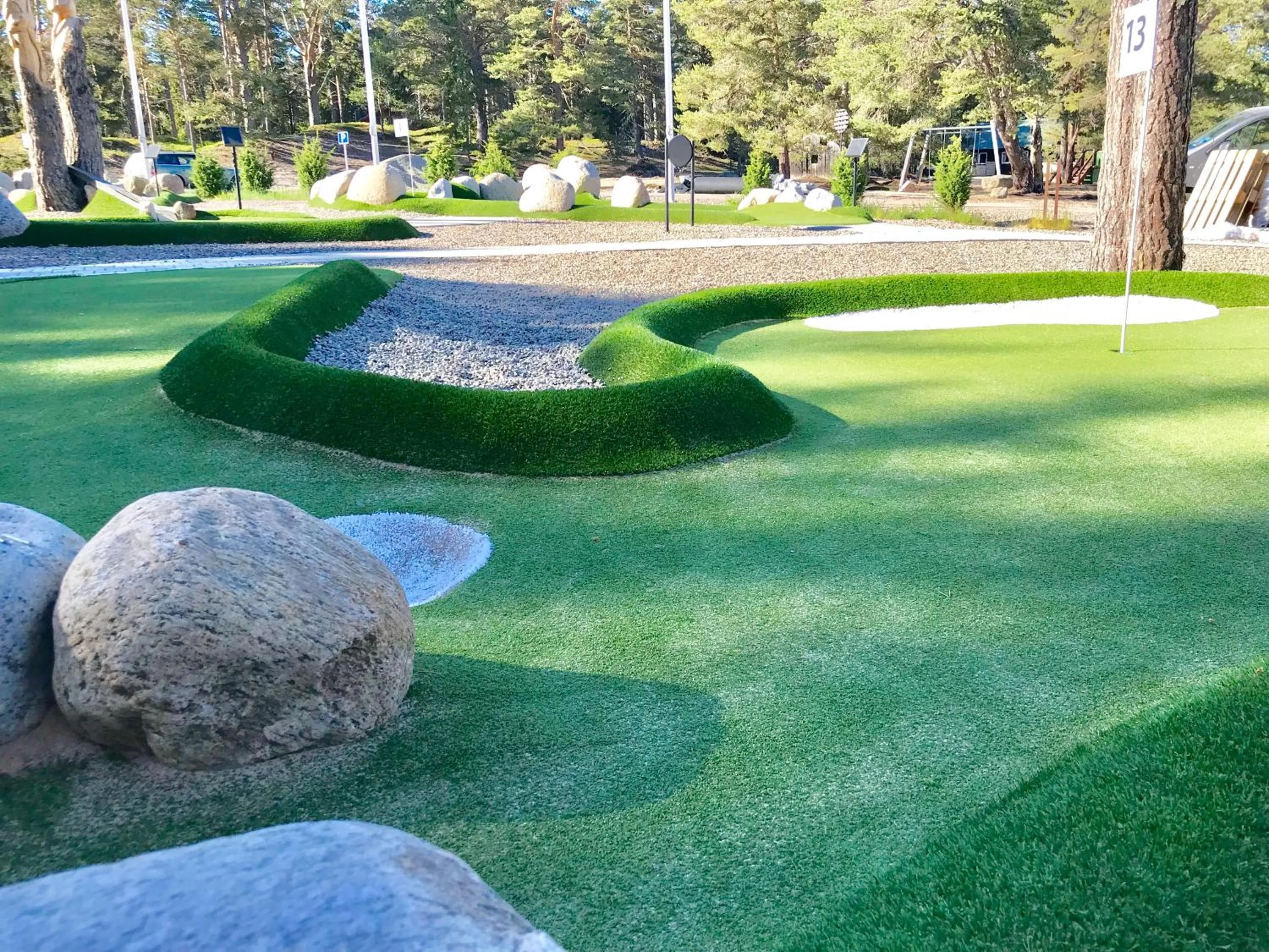Minigolf in Hölick Havsresort & spa