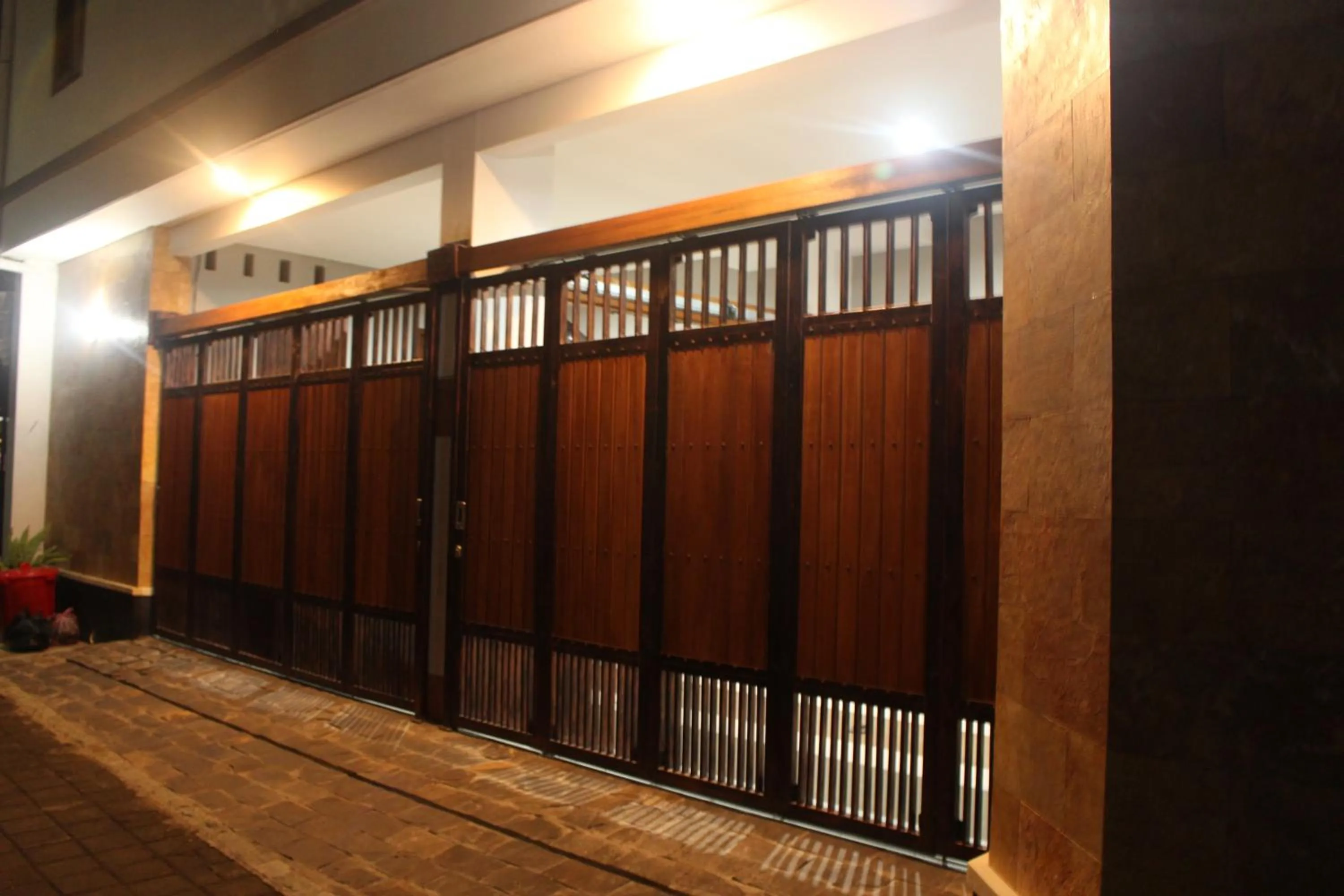 Facade/entrance in family villa sanur