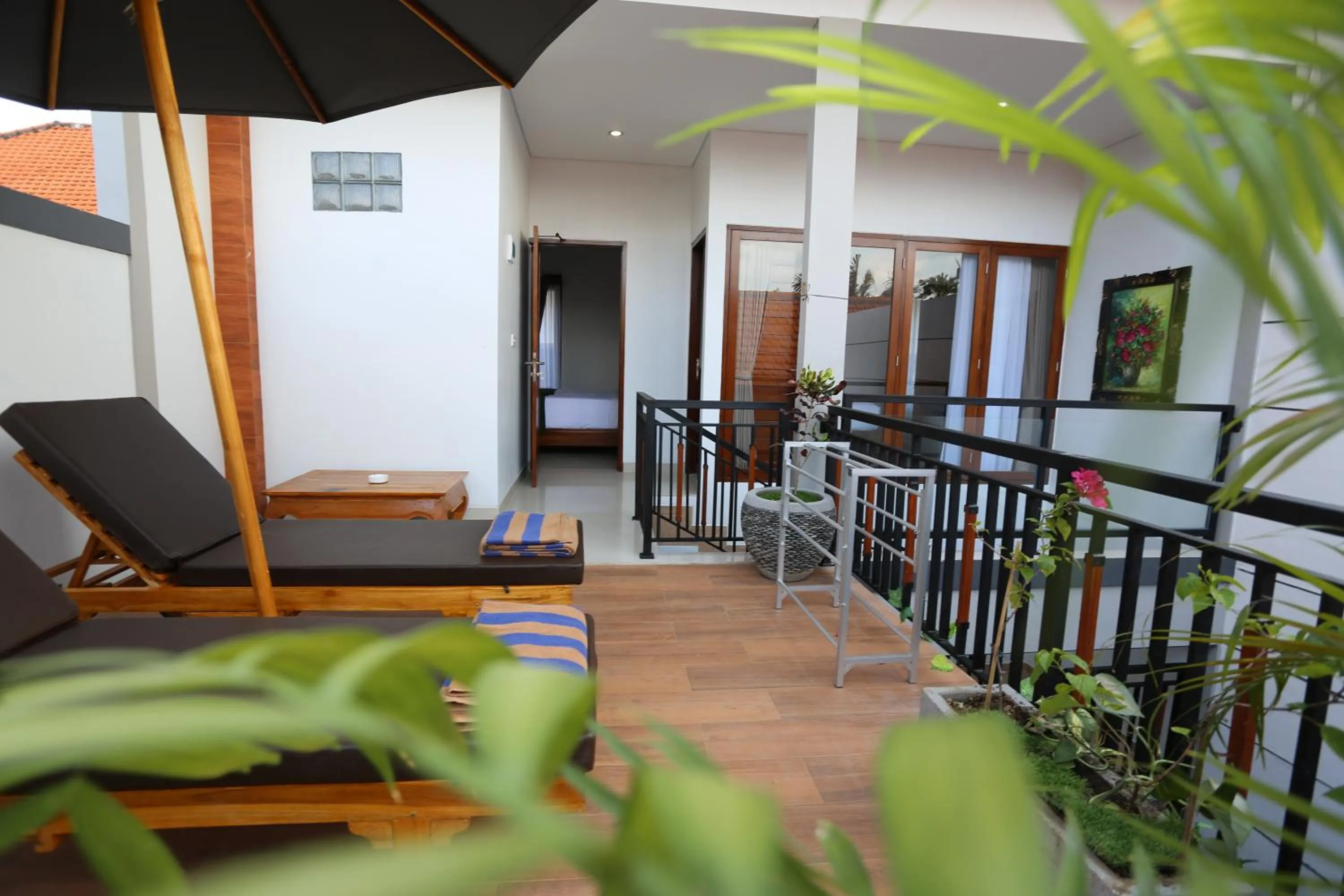 Property building in family villa sanur