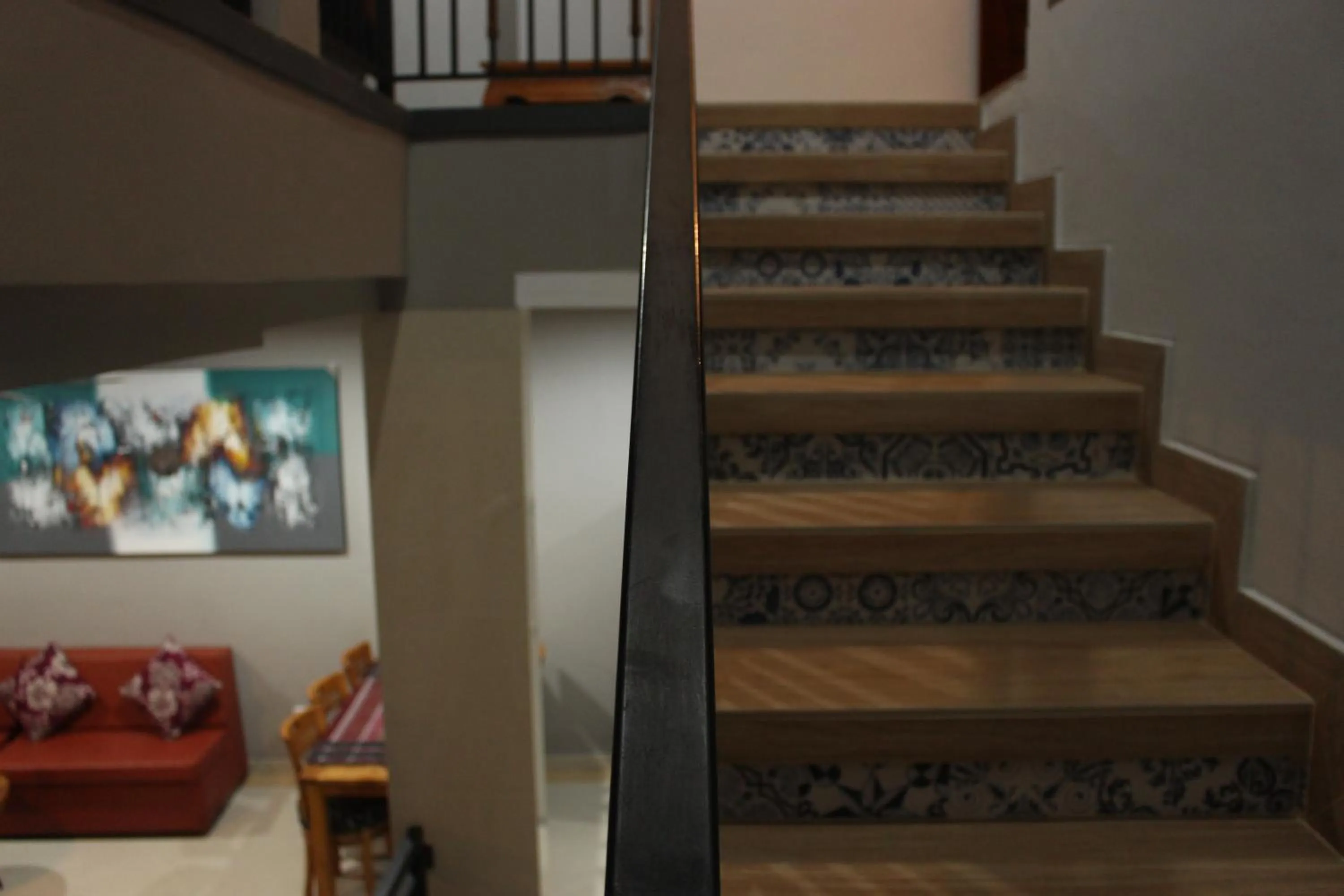 Floor plan in family villa sanur