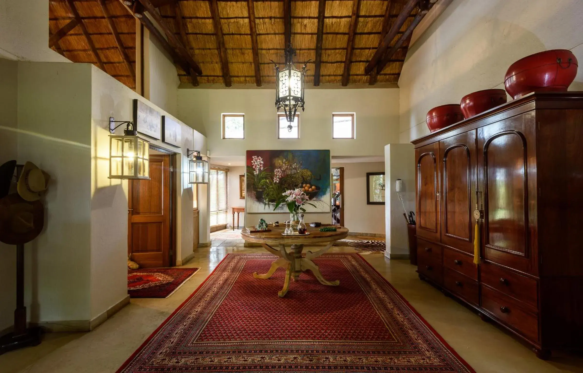 Lobby or reception in Khaya Ndlovu Safari Manor Lobby or reception in Khaya Ndlovu Safari Manor