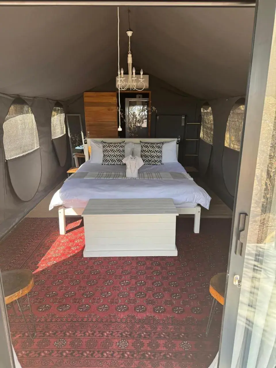 Bed in Khaya Ndlovu Safari Manor Bed in Khaya Ndlovu Safari Manor