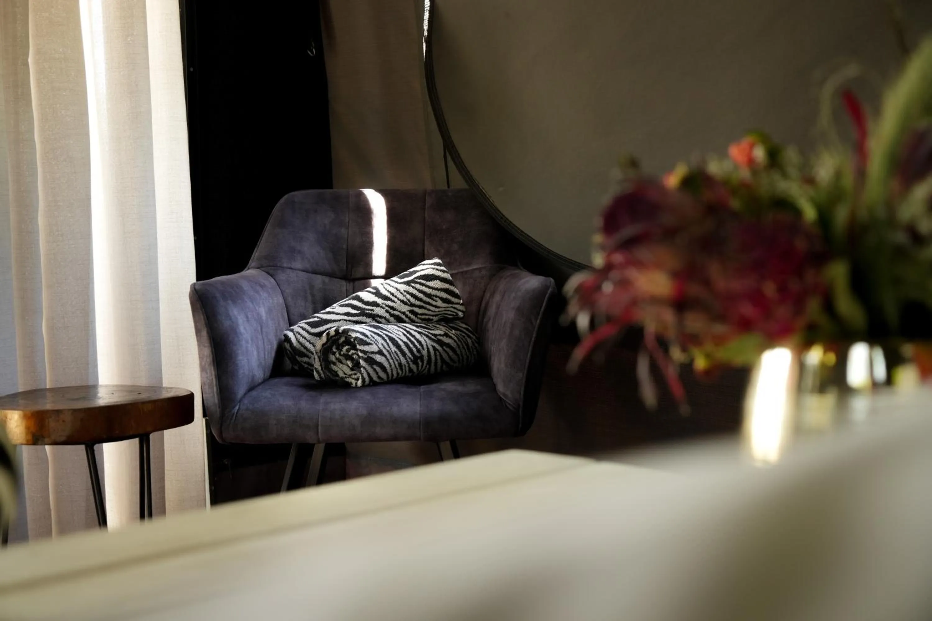 Seating area in Khaya Ndlovu Safari Manor