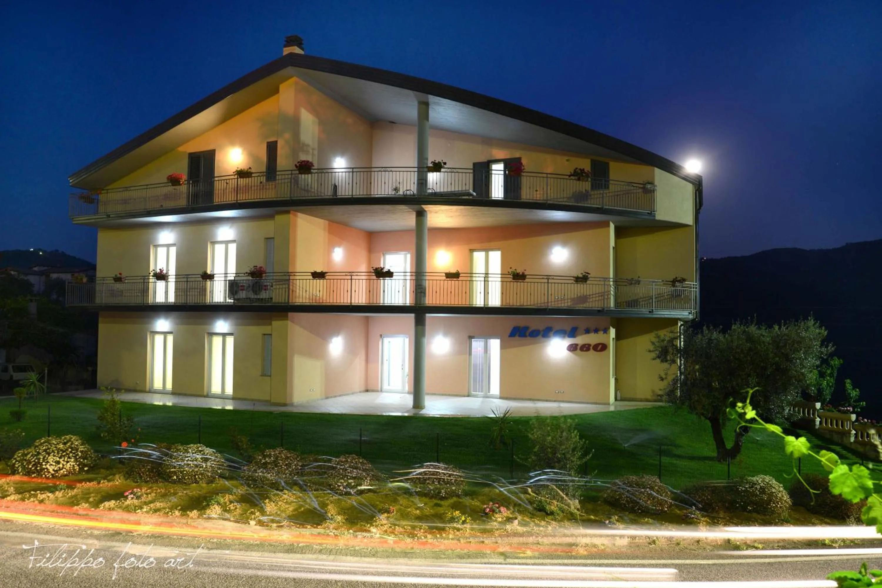 Garden view in Hotel 660