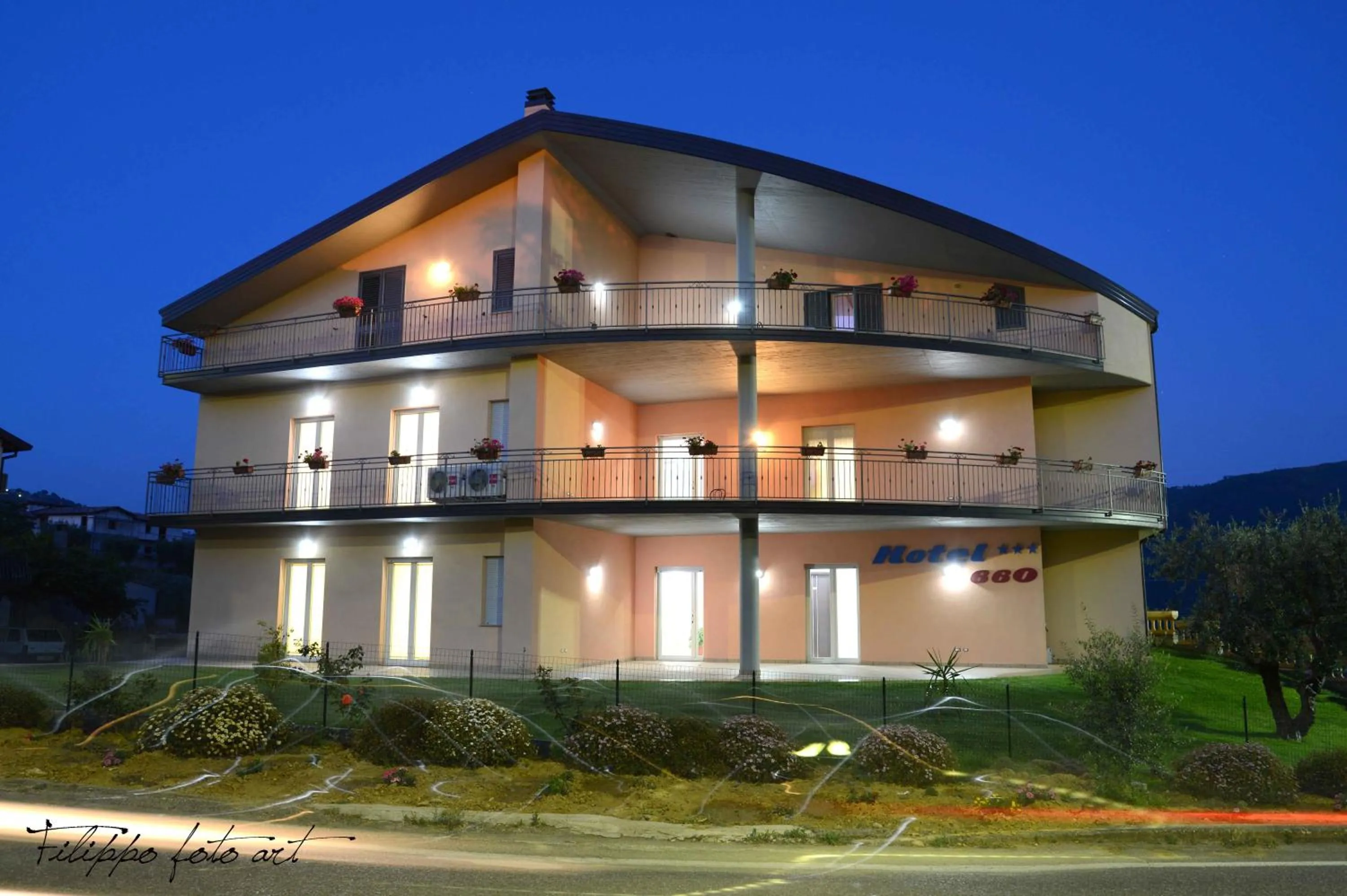 Natural landscape in Hotel 660