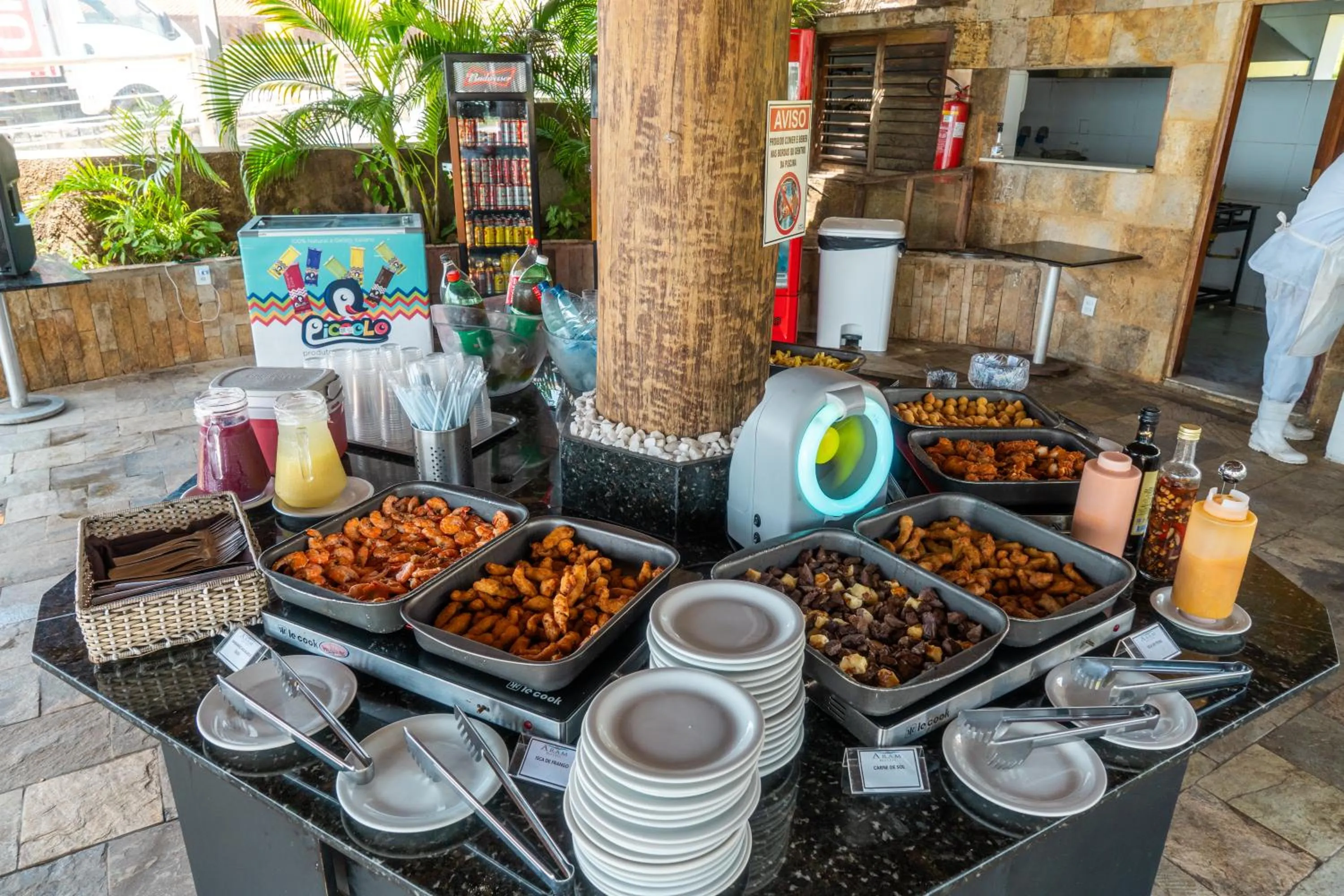 Food and drinks in El Aram Imirá Beach Resort