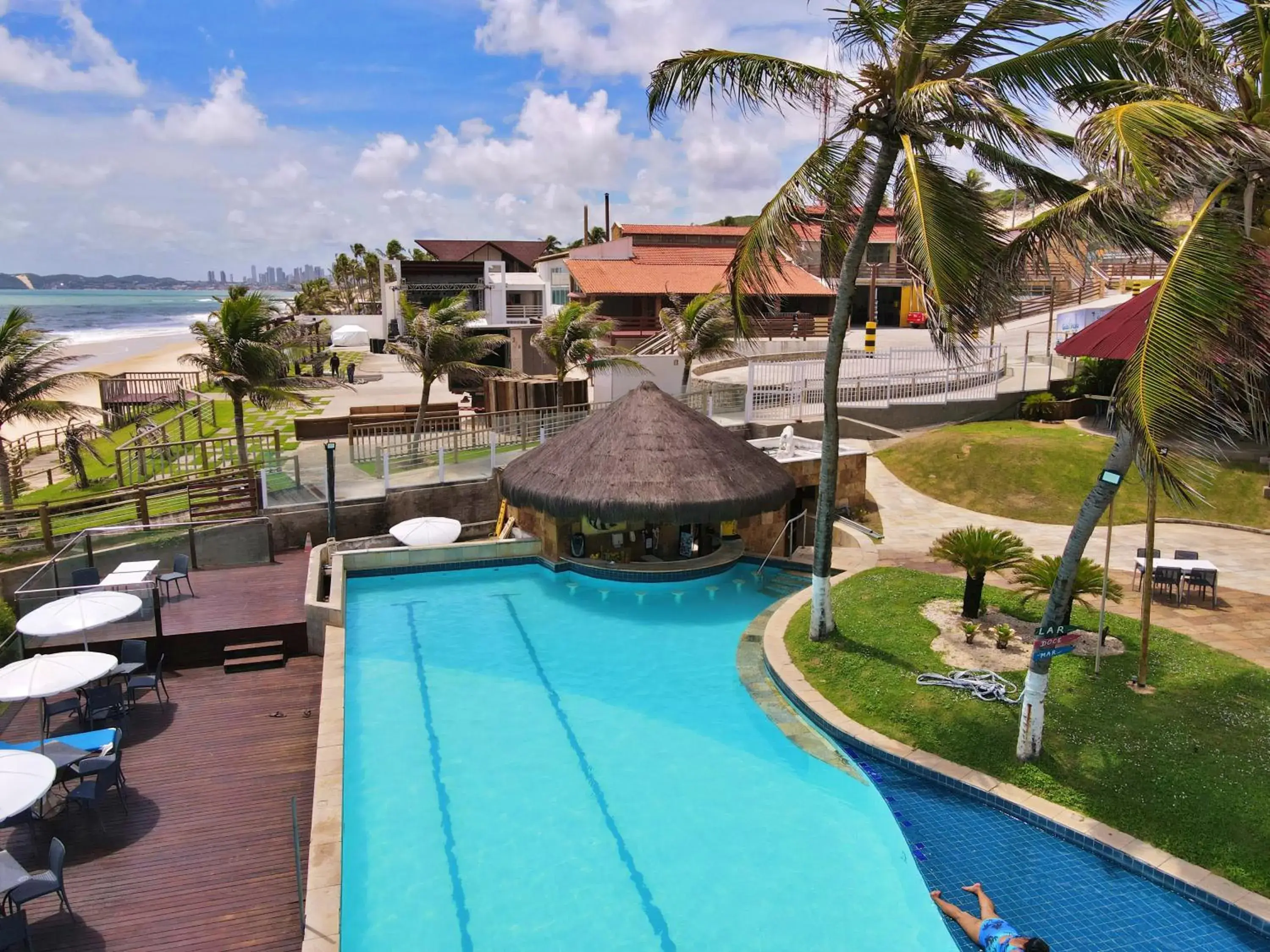 Swimming pool in El Aram Imirá Beach Resort Swimming pool in El Aram Imirá Beach Resort