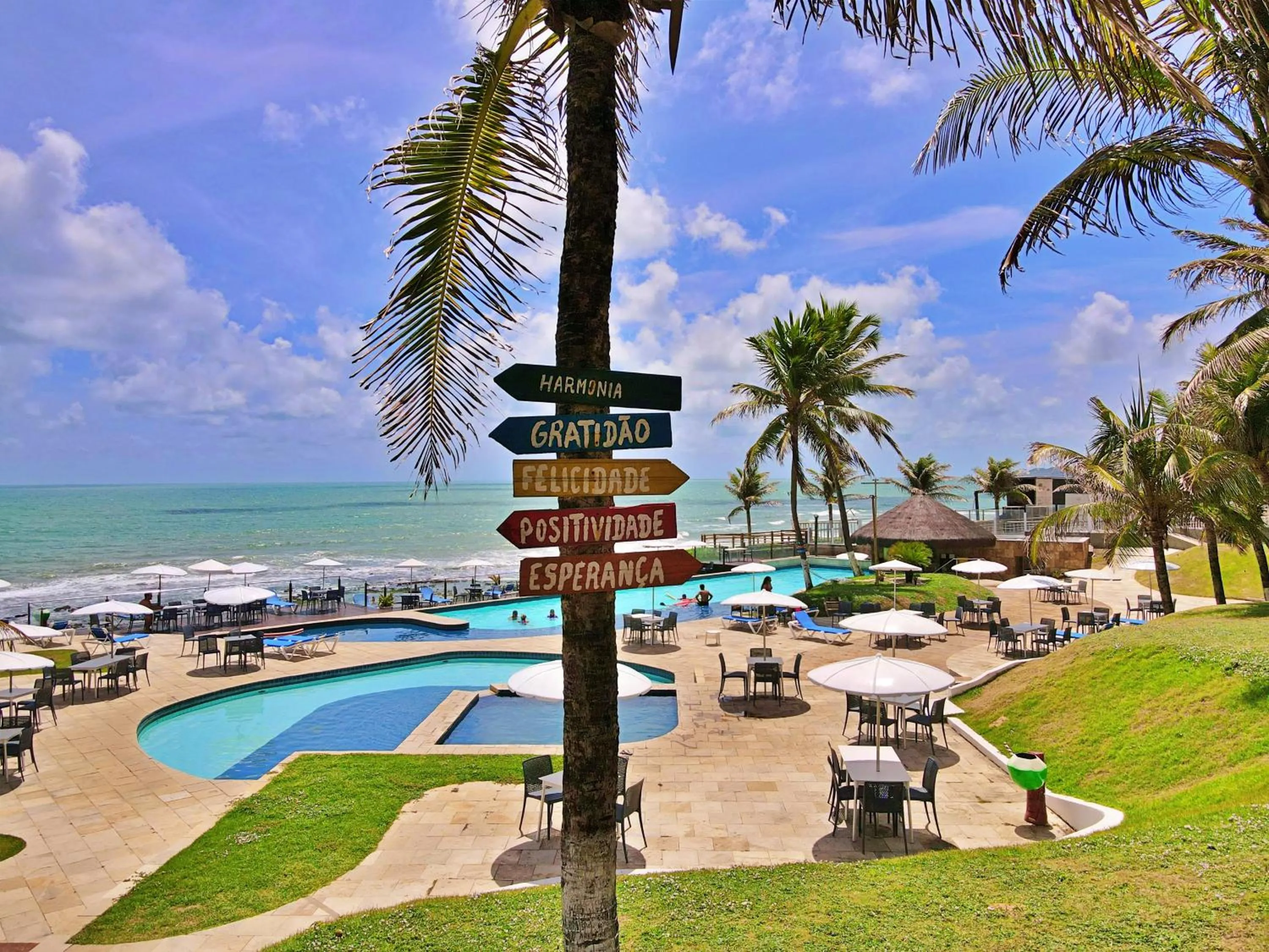 Swimming pool in El Aram Imirá Beach Resort