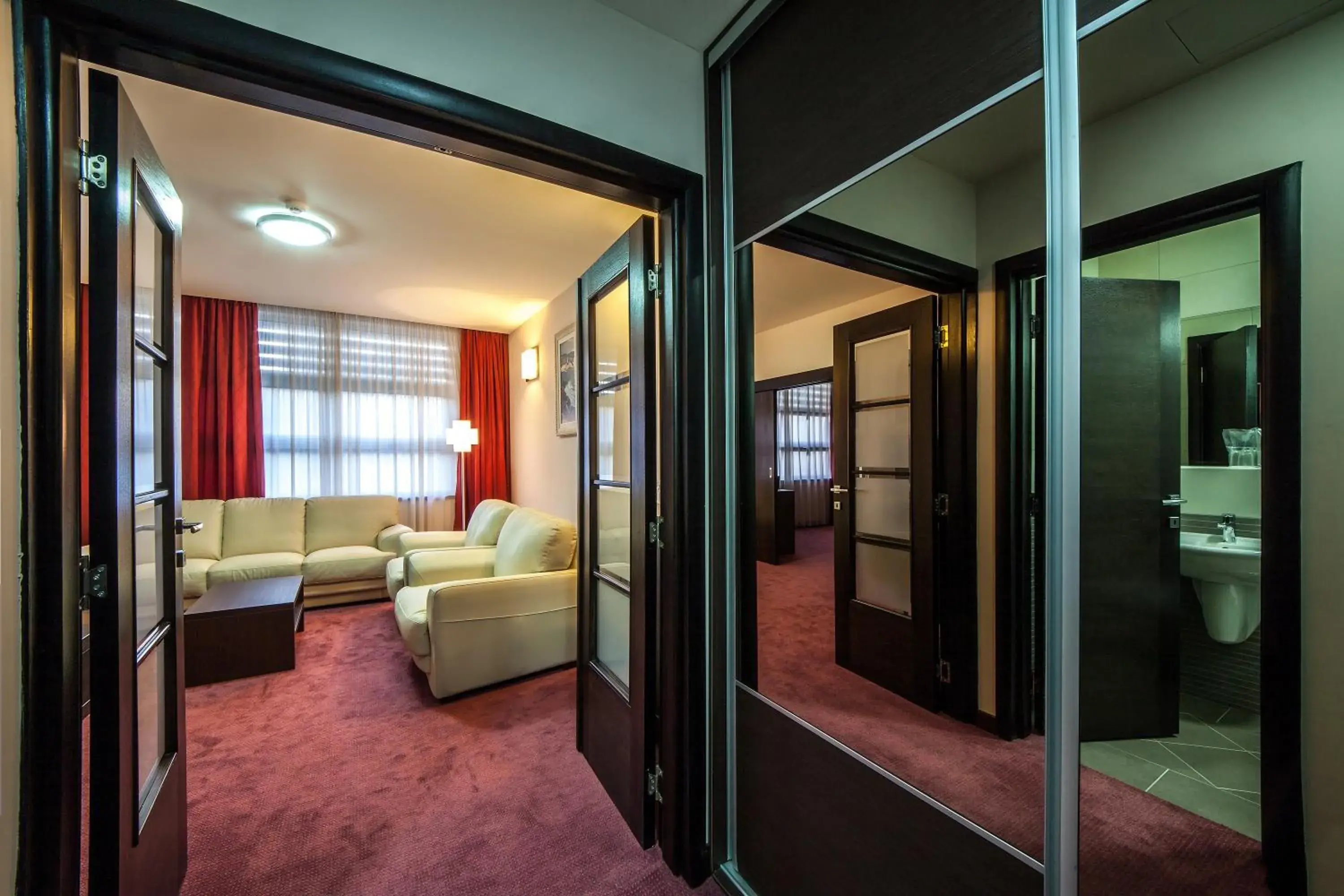 Living room in Hotel Terminus Living room in Hotel Terminus