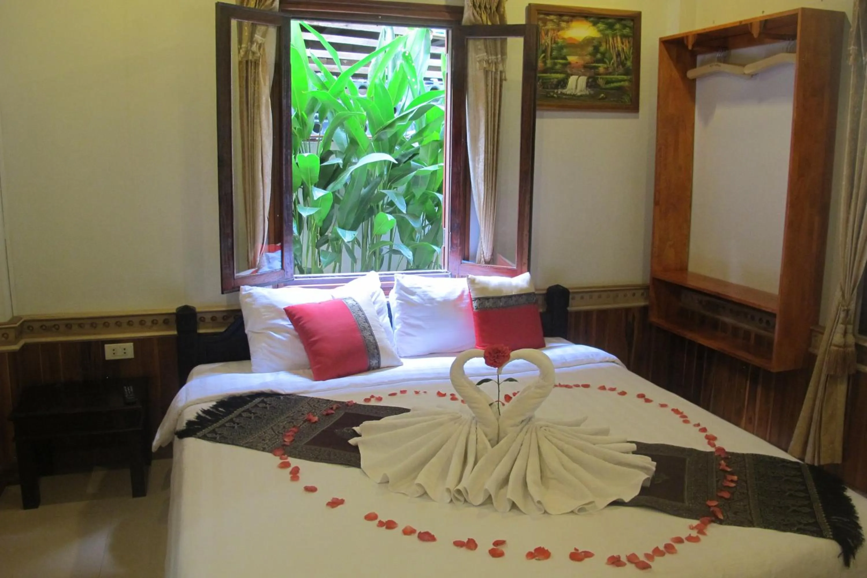 Bed in Golden Lotus Place