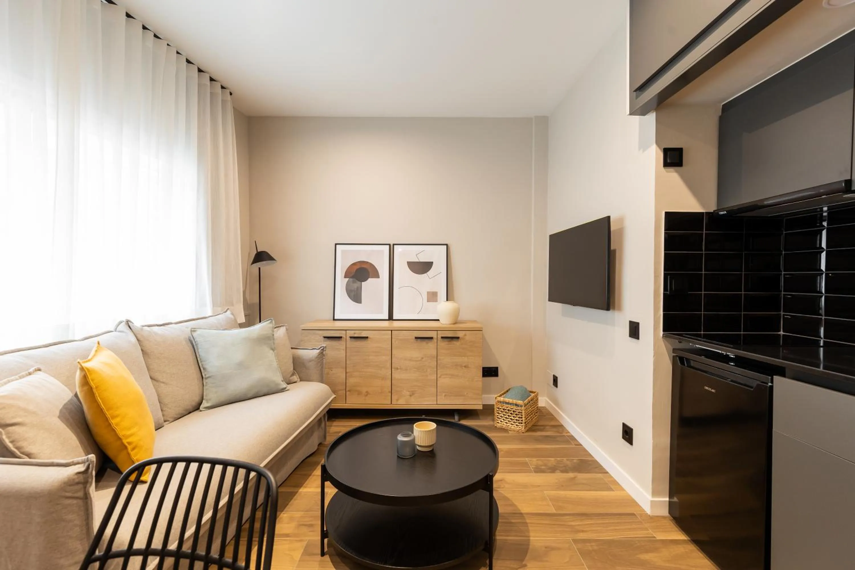 Living room in Apartamentos Laforja