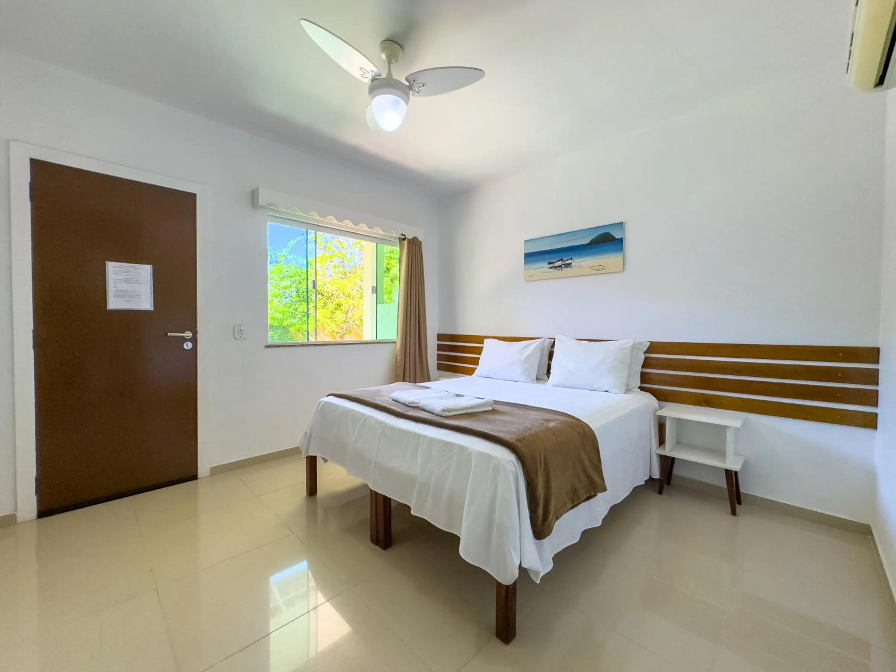 Bed in Pousada Sonho de Geribá