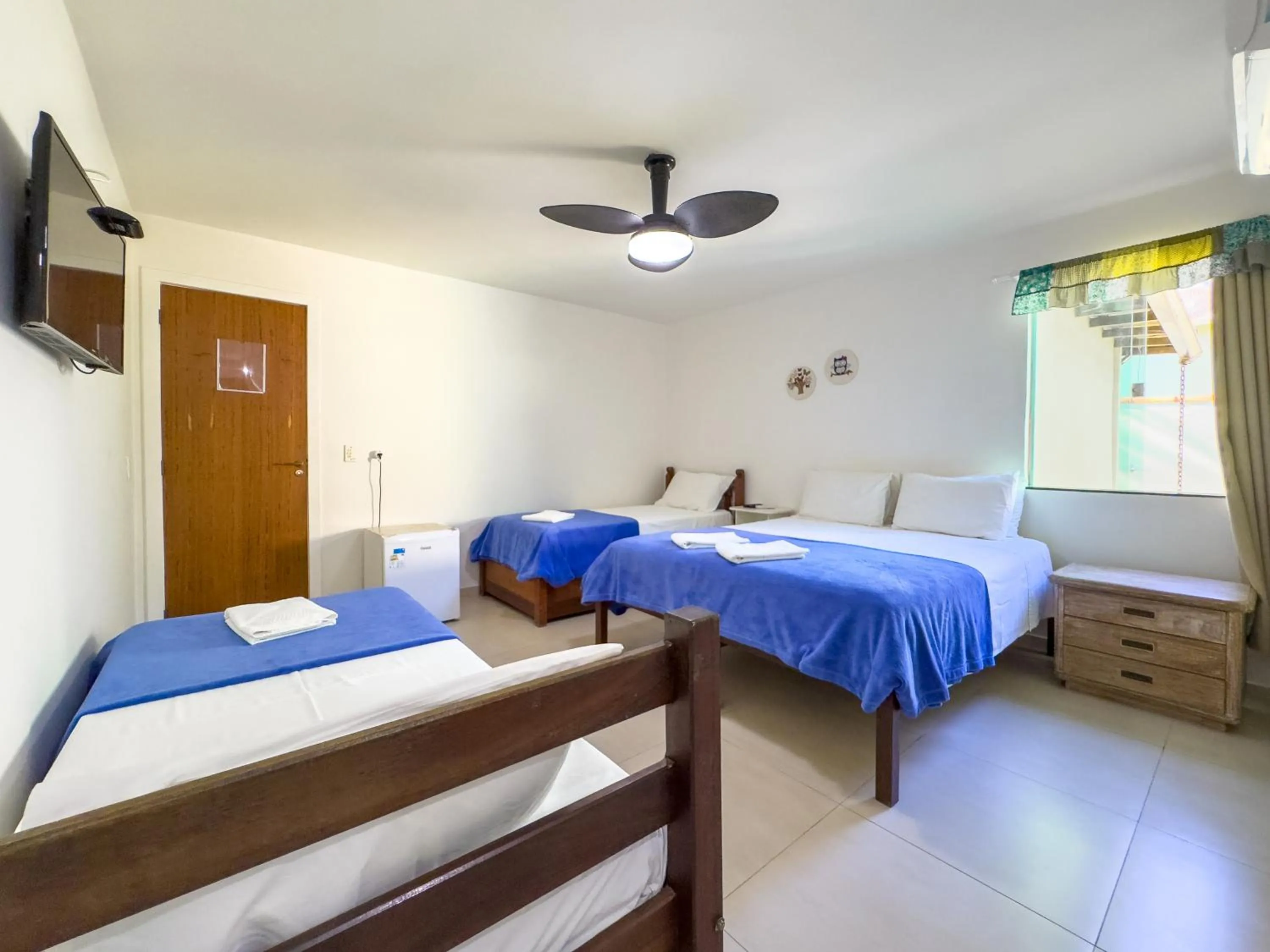 Bed in Pousada Sonho de Geribá