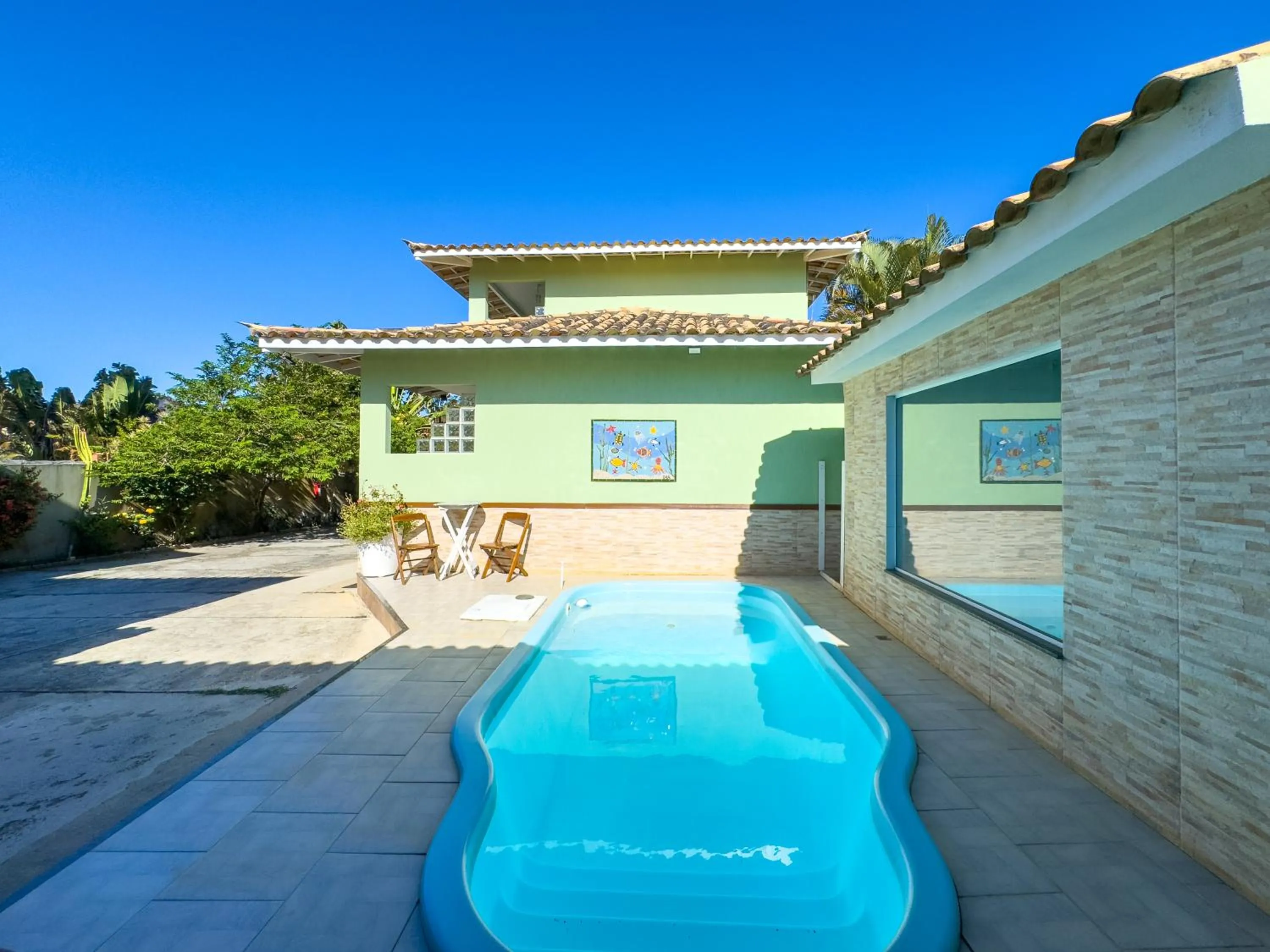 Swimming pool in Pousada Sonho de Geribá