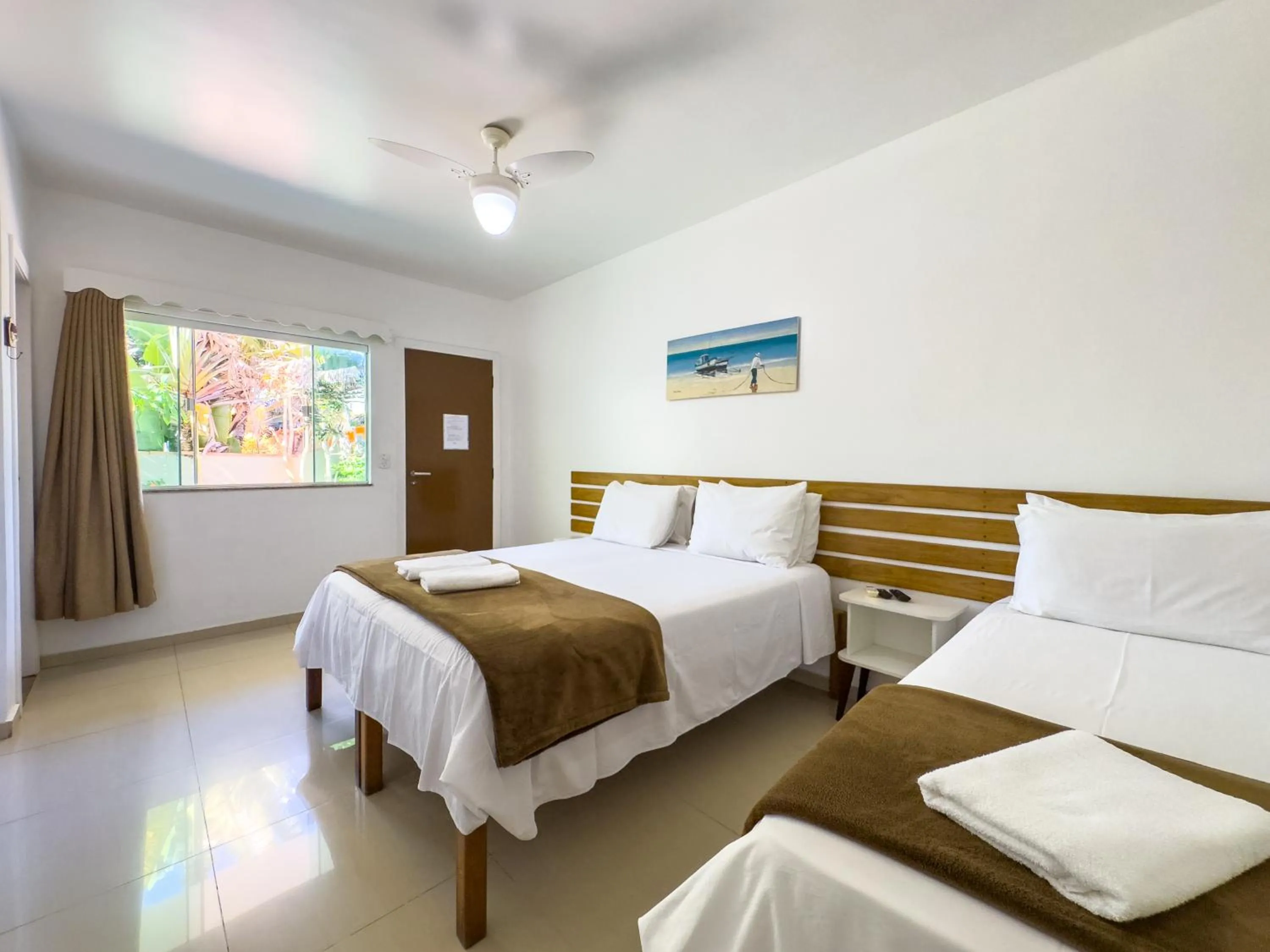 Bed in Pousada Sonho de Geribá