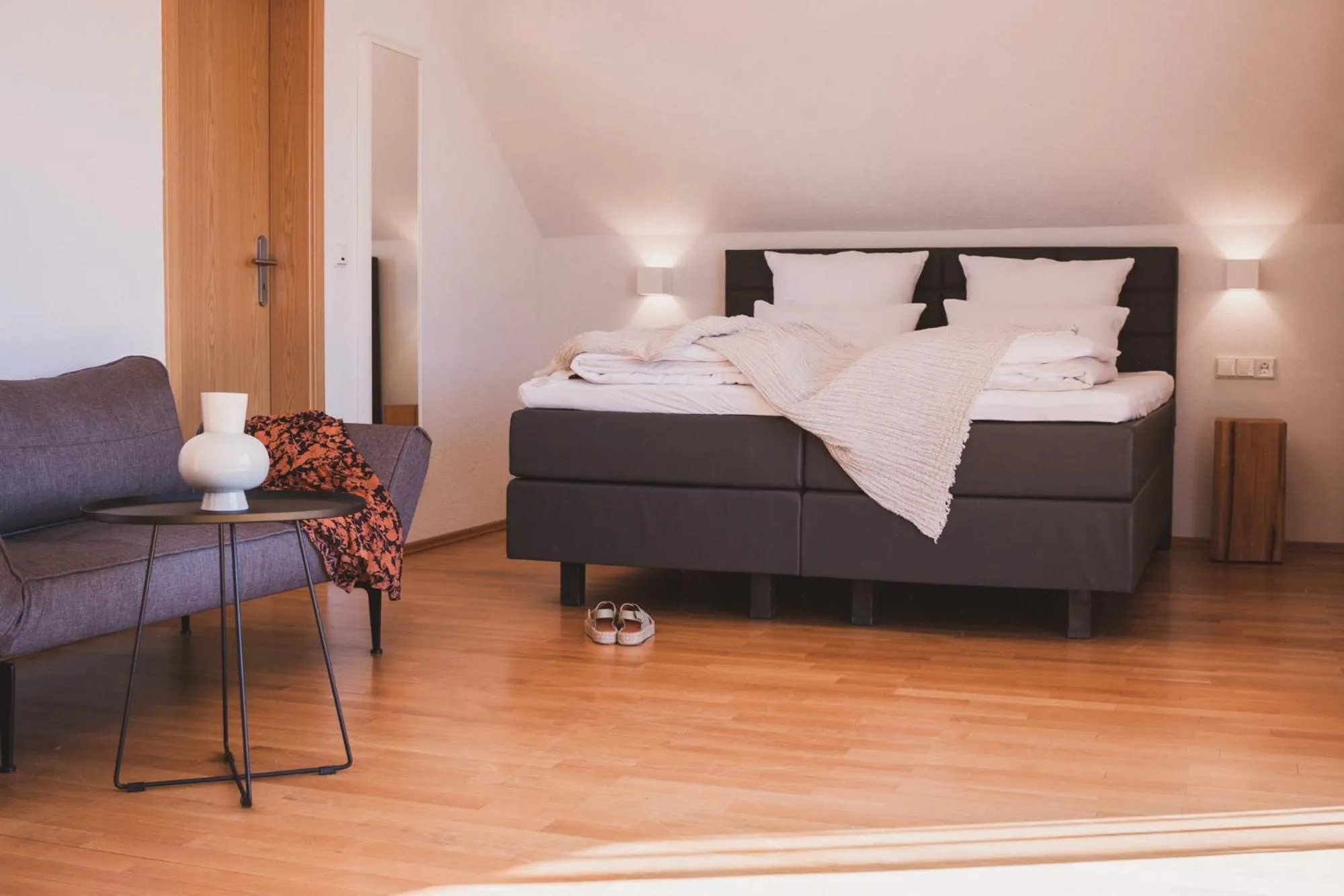 Photo of the whole room, Bed in Weingut Gehlen-Cornelius