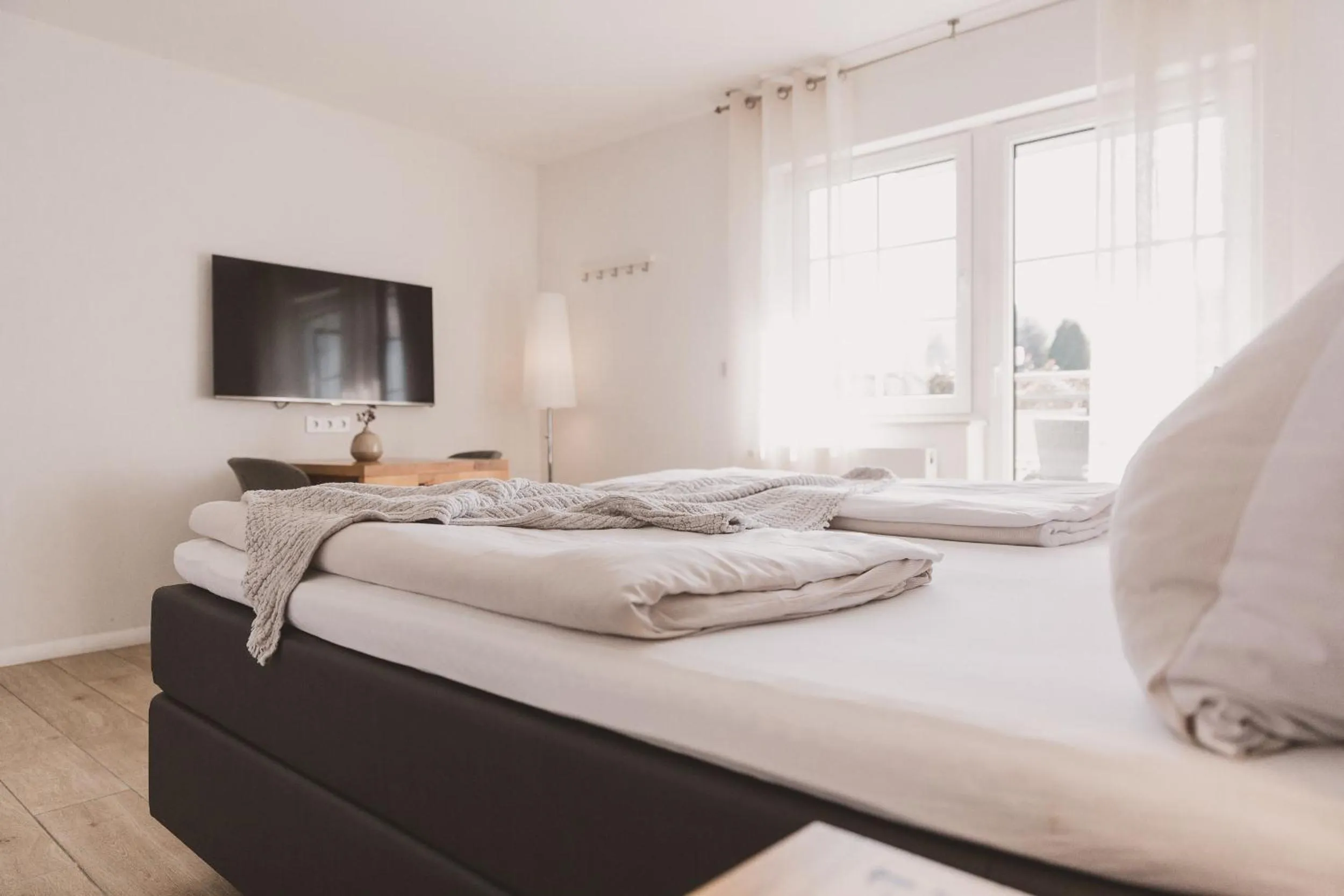 Bedroom, Bed in Weingut Gehlen-Cornelius