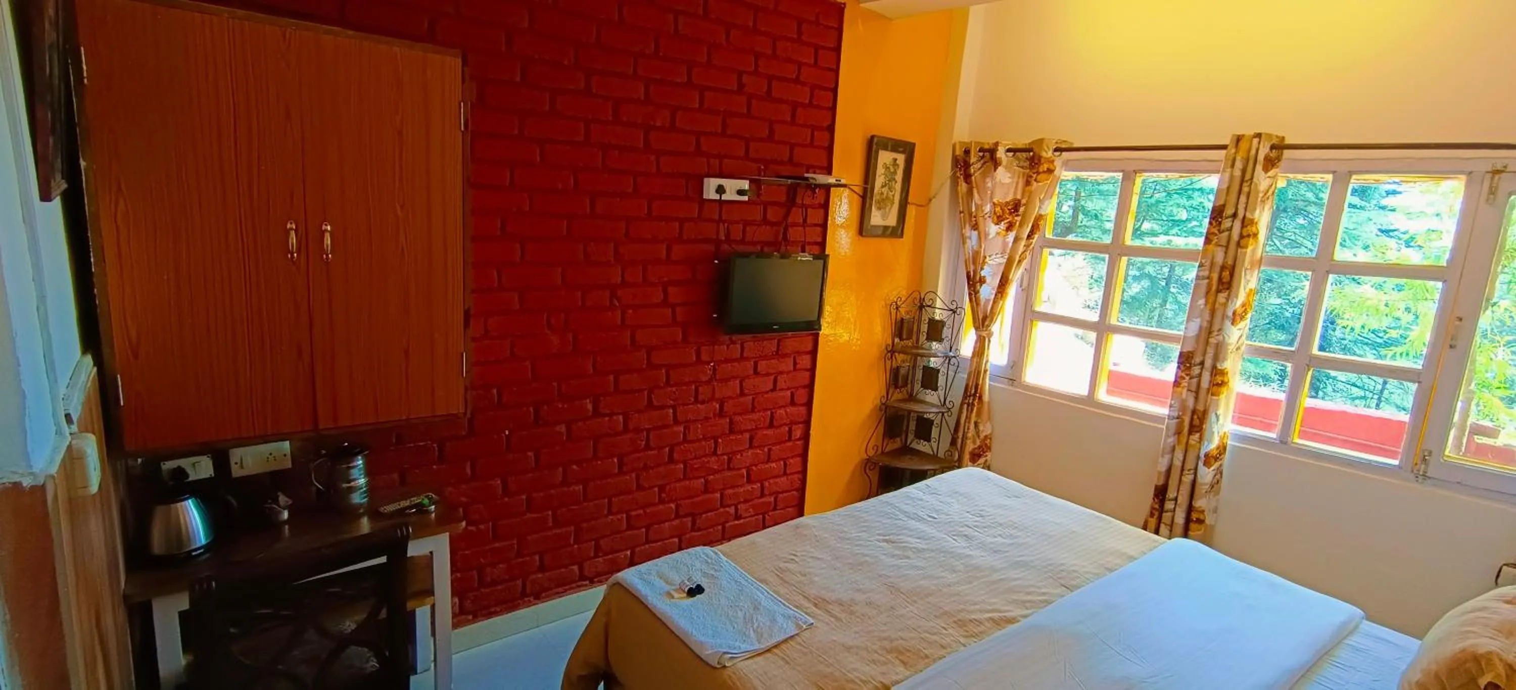 Standard Double Room - single occupancy in Mcleodganj Bed & Breakfast