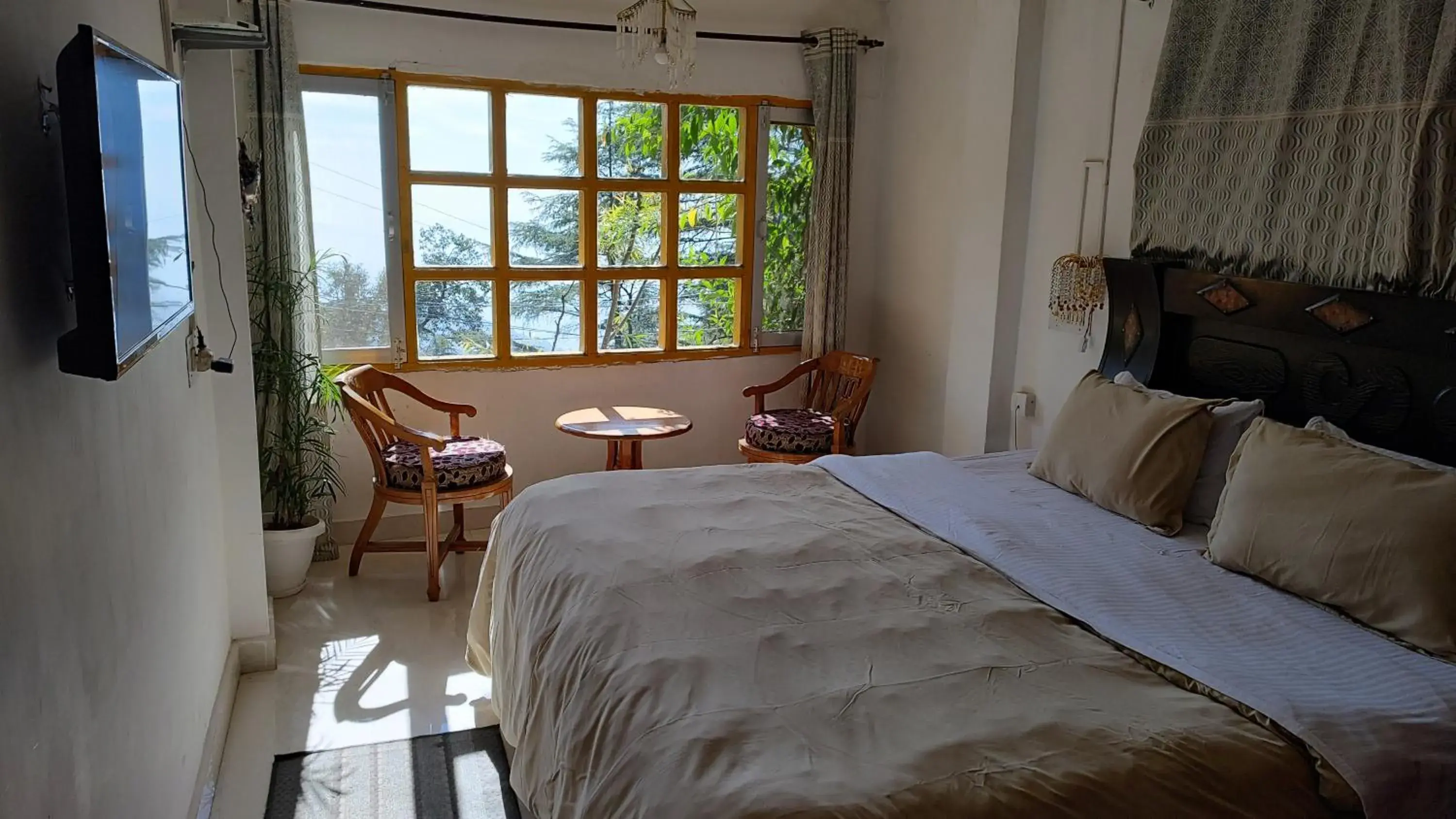 Deluxe Double Room - single occupancy in Mcleodganj Bed & Breakfast Deluxe Double Room - single occupancy in Mcleodganj Bed & Breakfast
