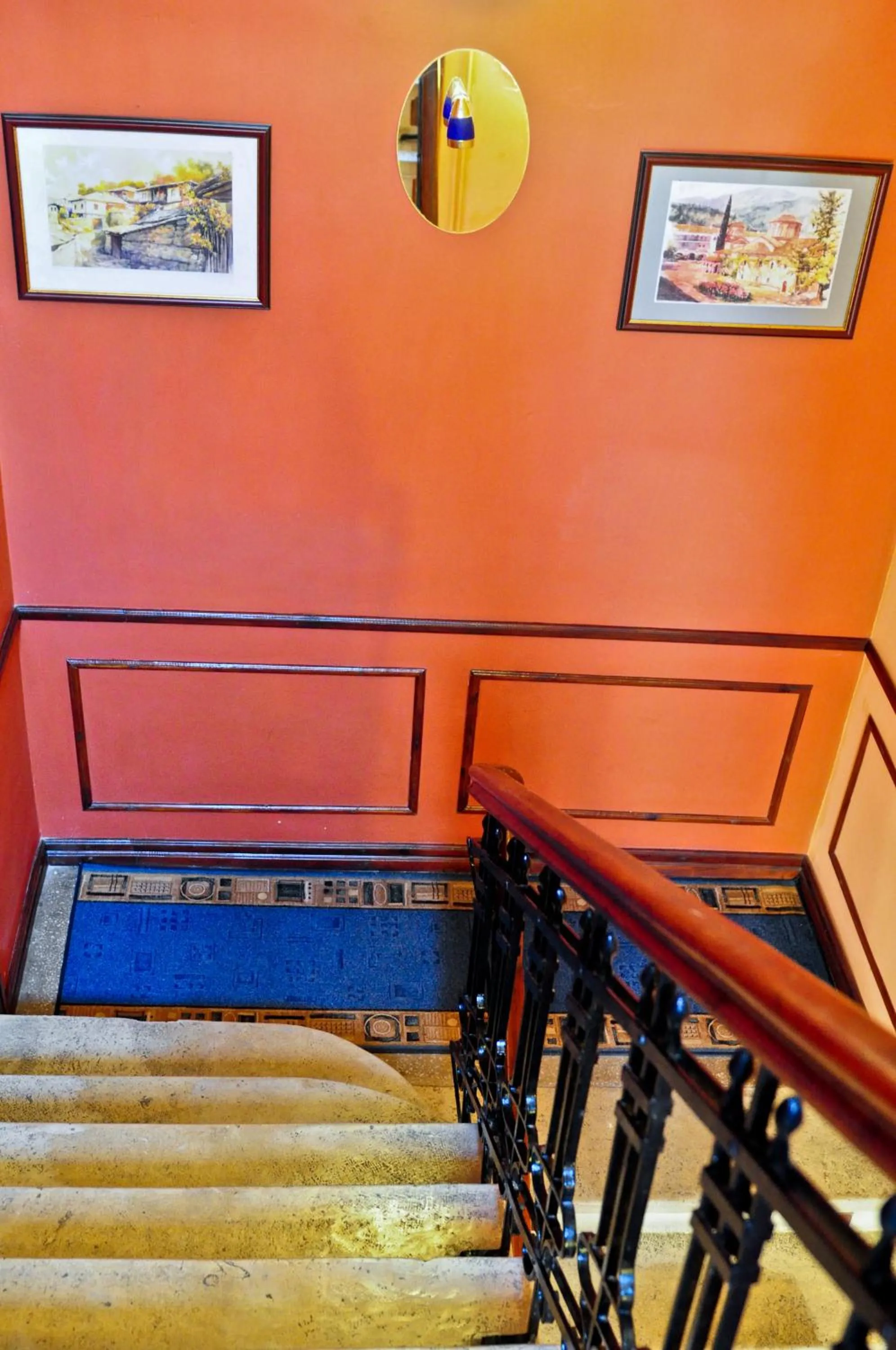 Decorative detail in L'Opera Guest House