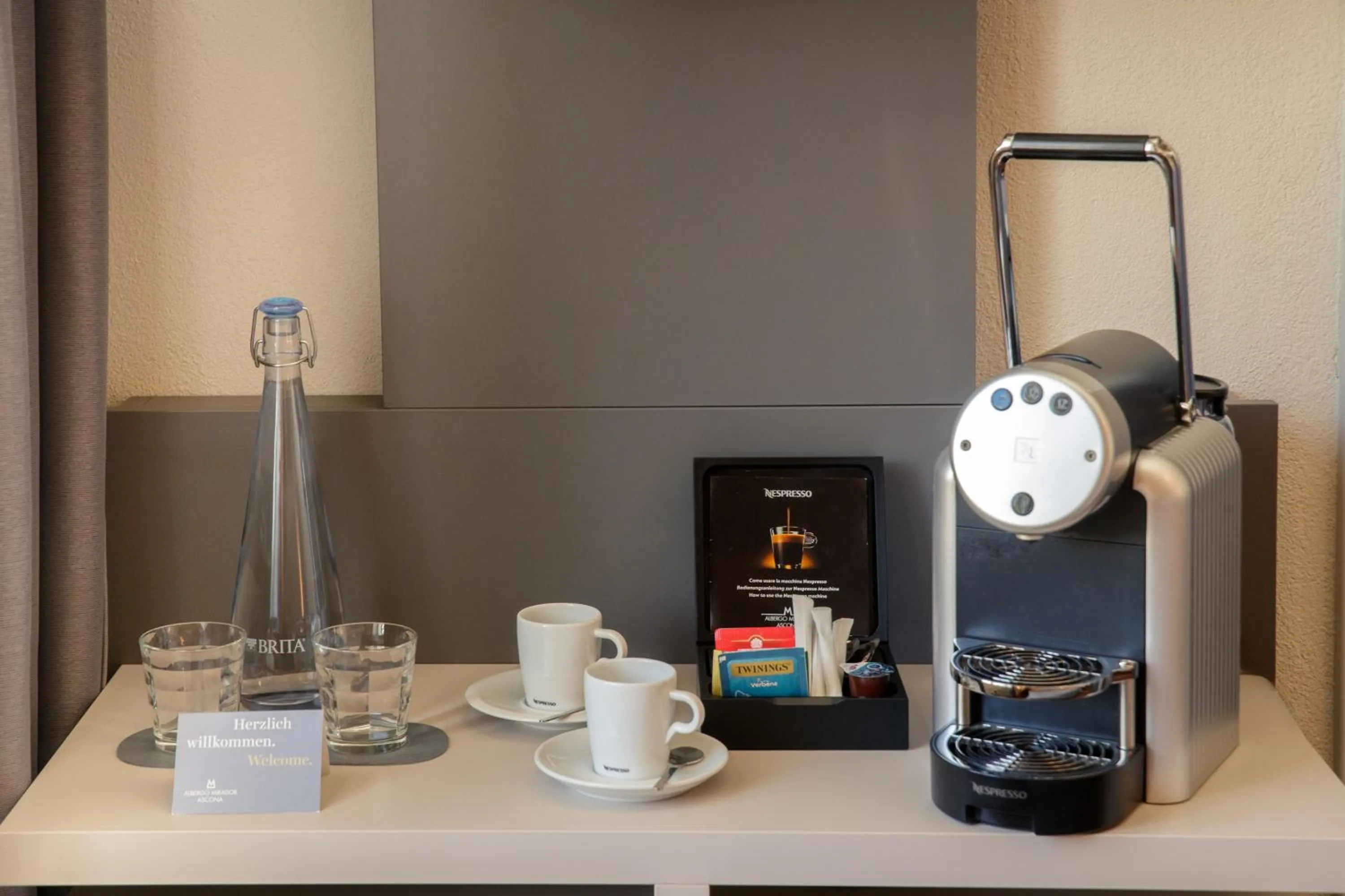 Decorative detail in Albergo Mirador Ascona