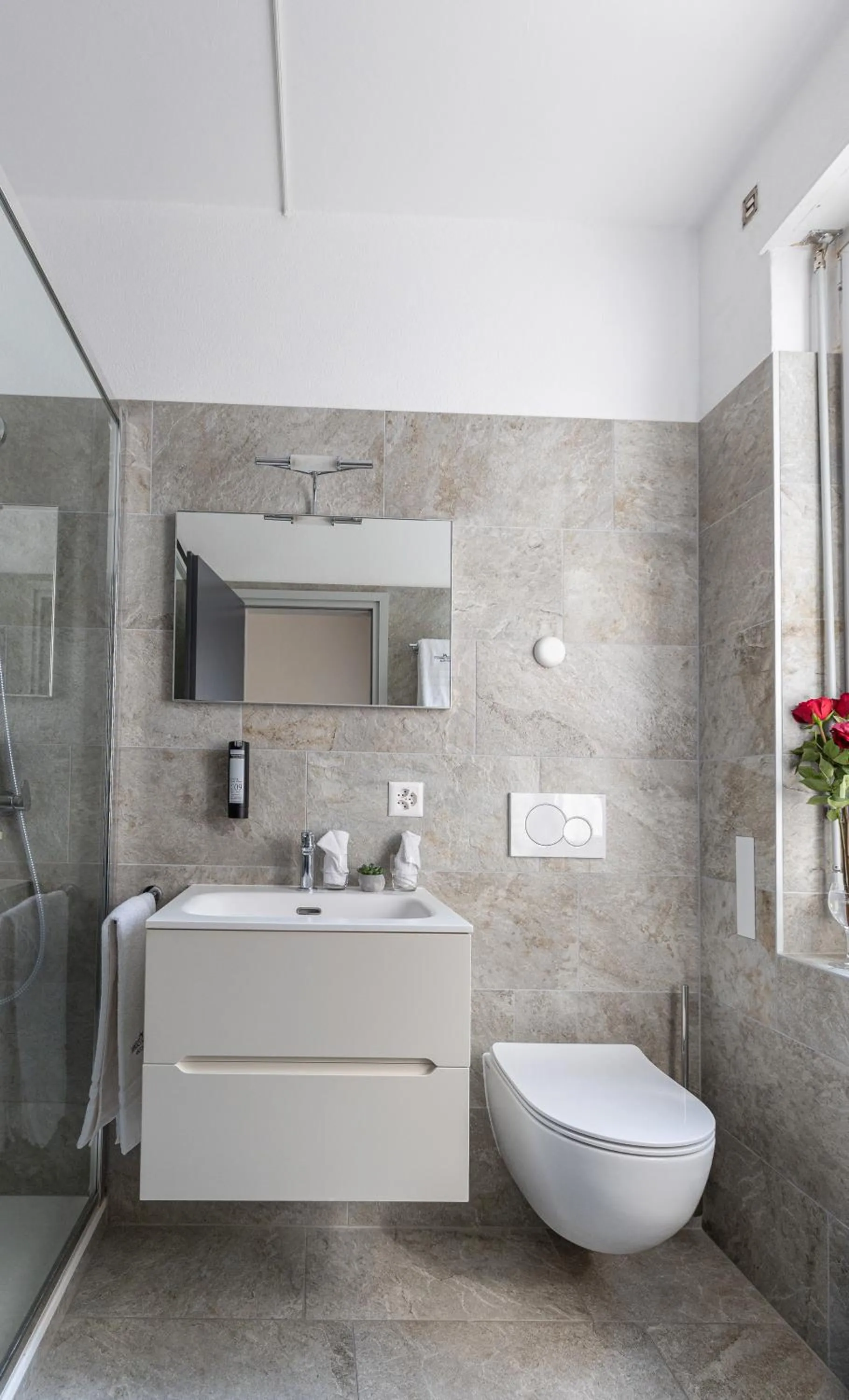 Bathroom in Albergo Mirador Ascona