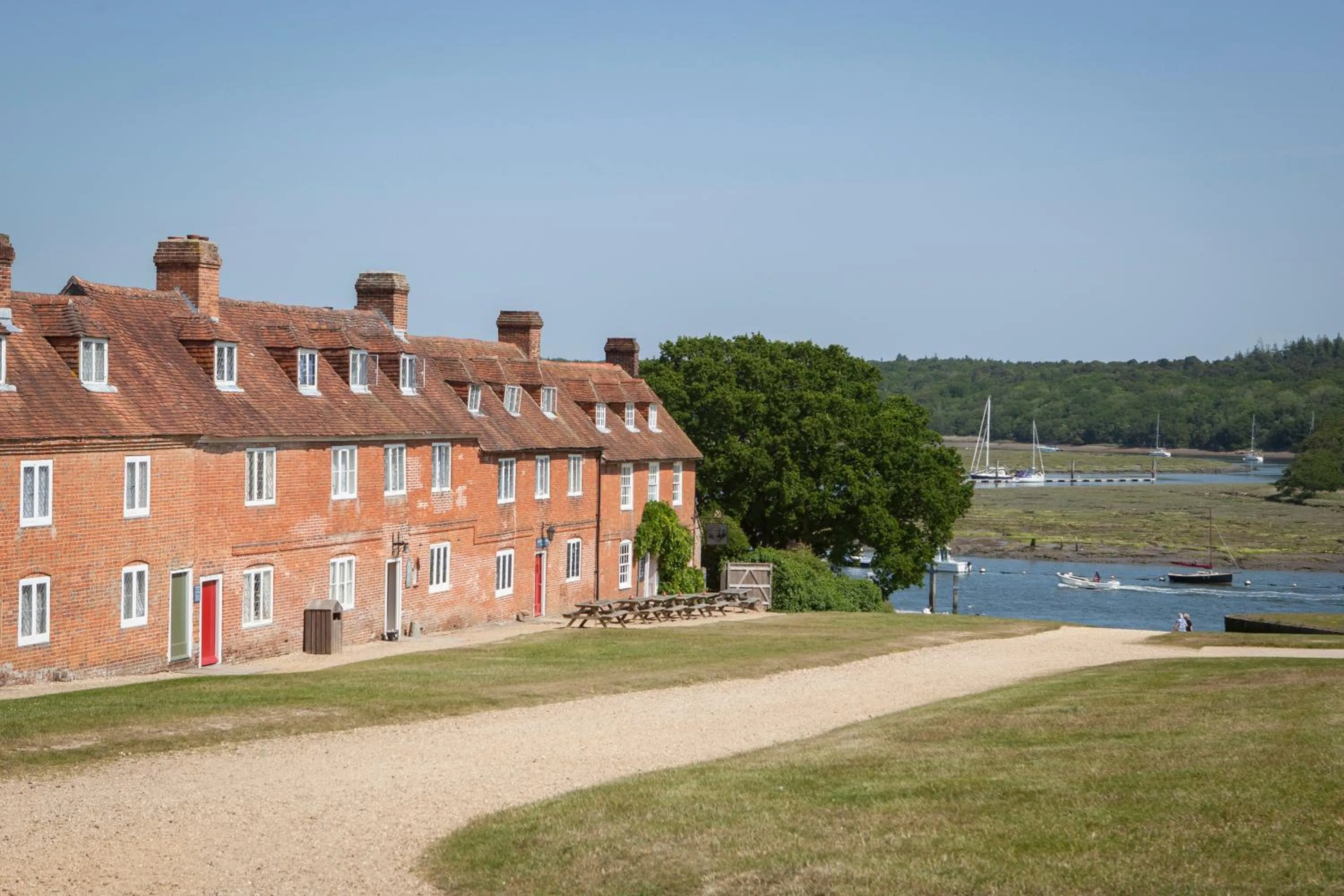 Facade/entrance in Master Builder's House Hotel