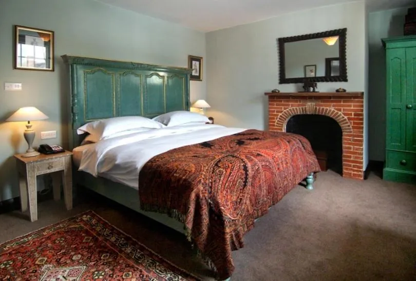 Bed in Master Builder's House Hotel