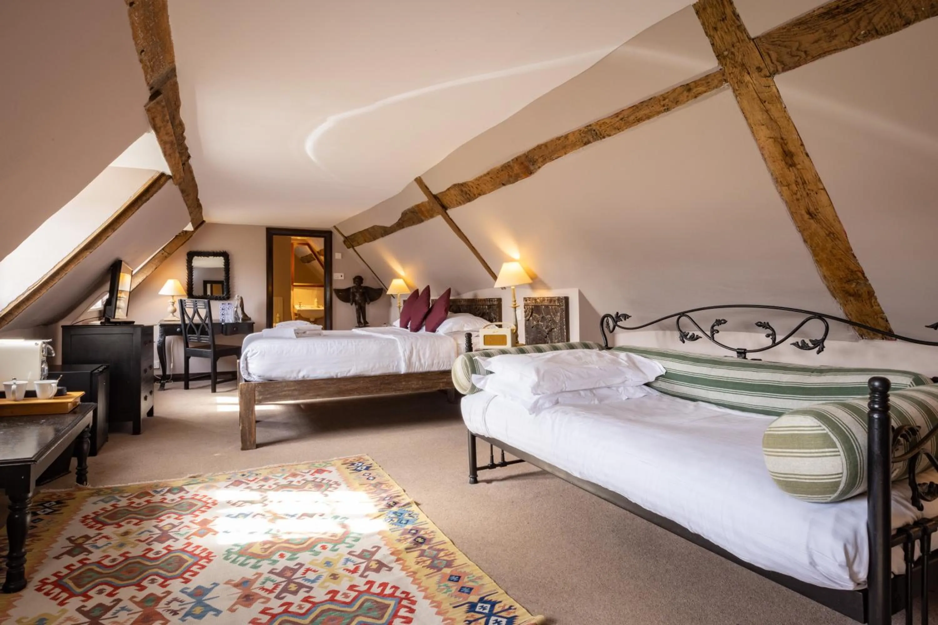 Bedroom, Bed in Master Builder's House Hotel